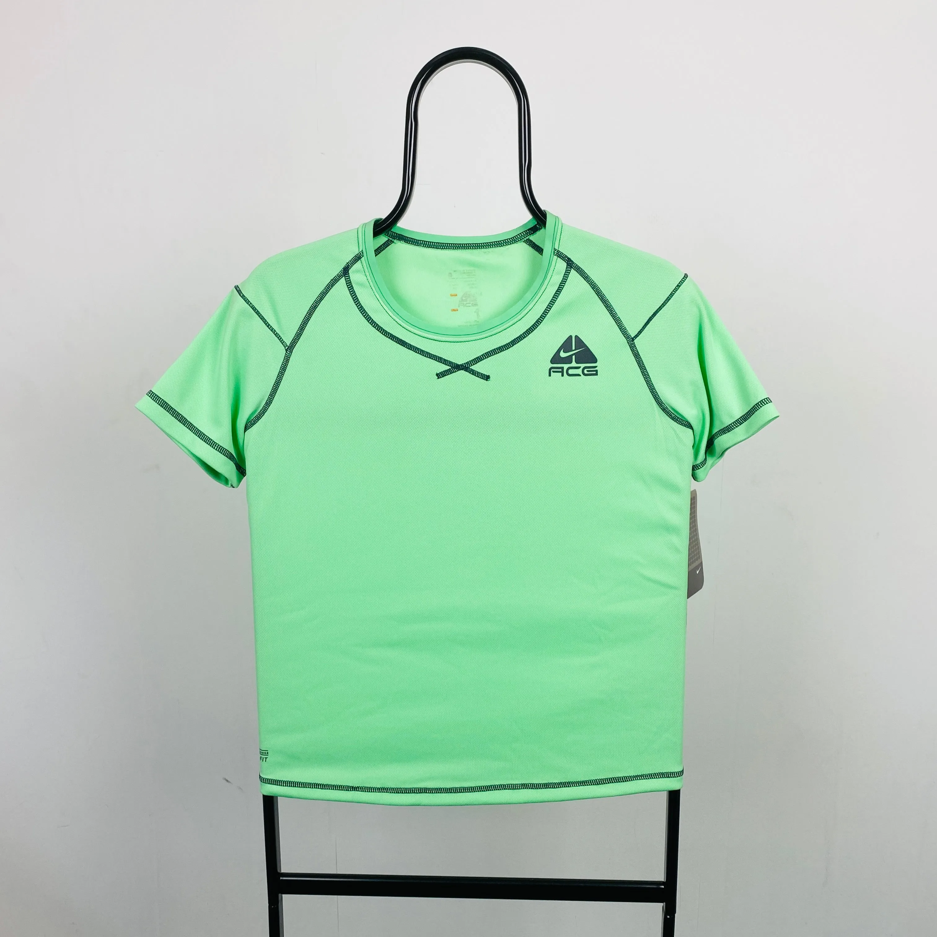 00s Nike ACG Dri-Fit T-Shirt Green Large