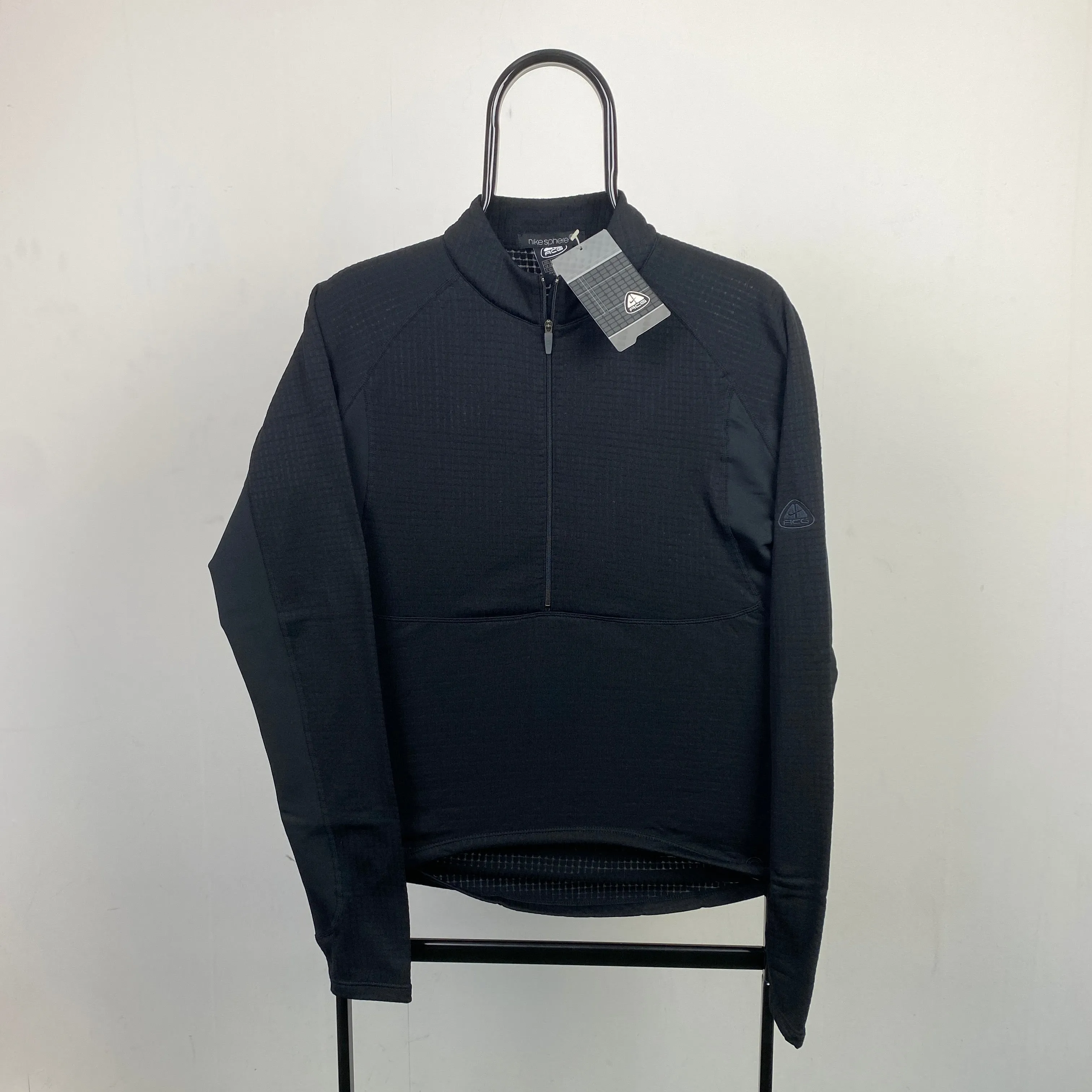 00s Nike Sphere ACG 1/4 Zip Sweatshirt Black Small