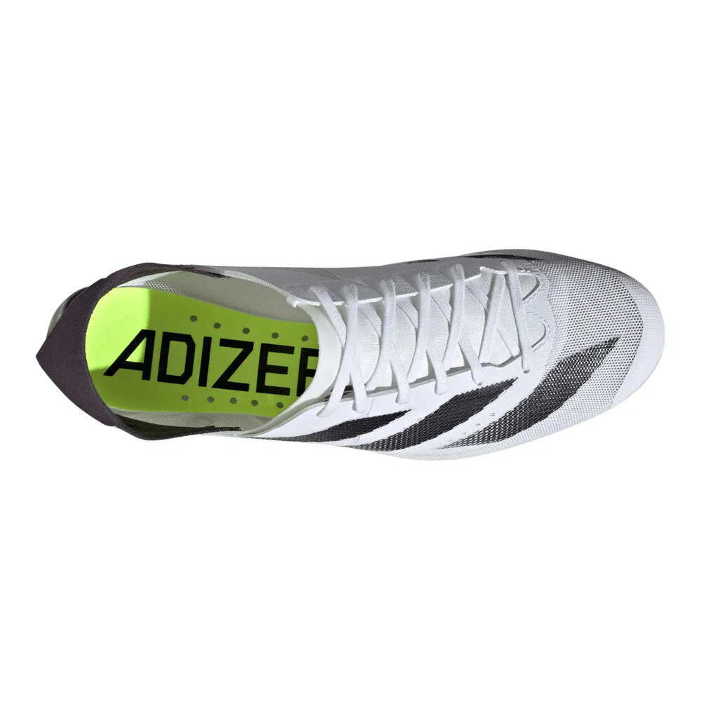 adidas Adizero Finesse Running Spikes Cloud White / Core Black / Green Spark