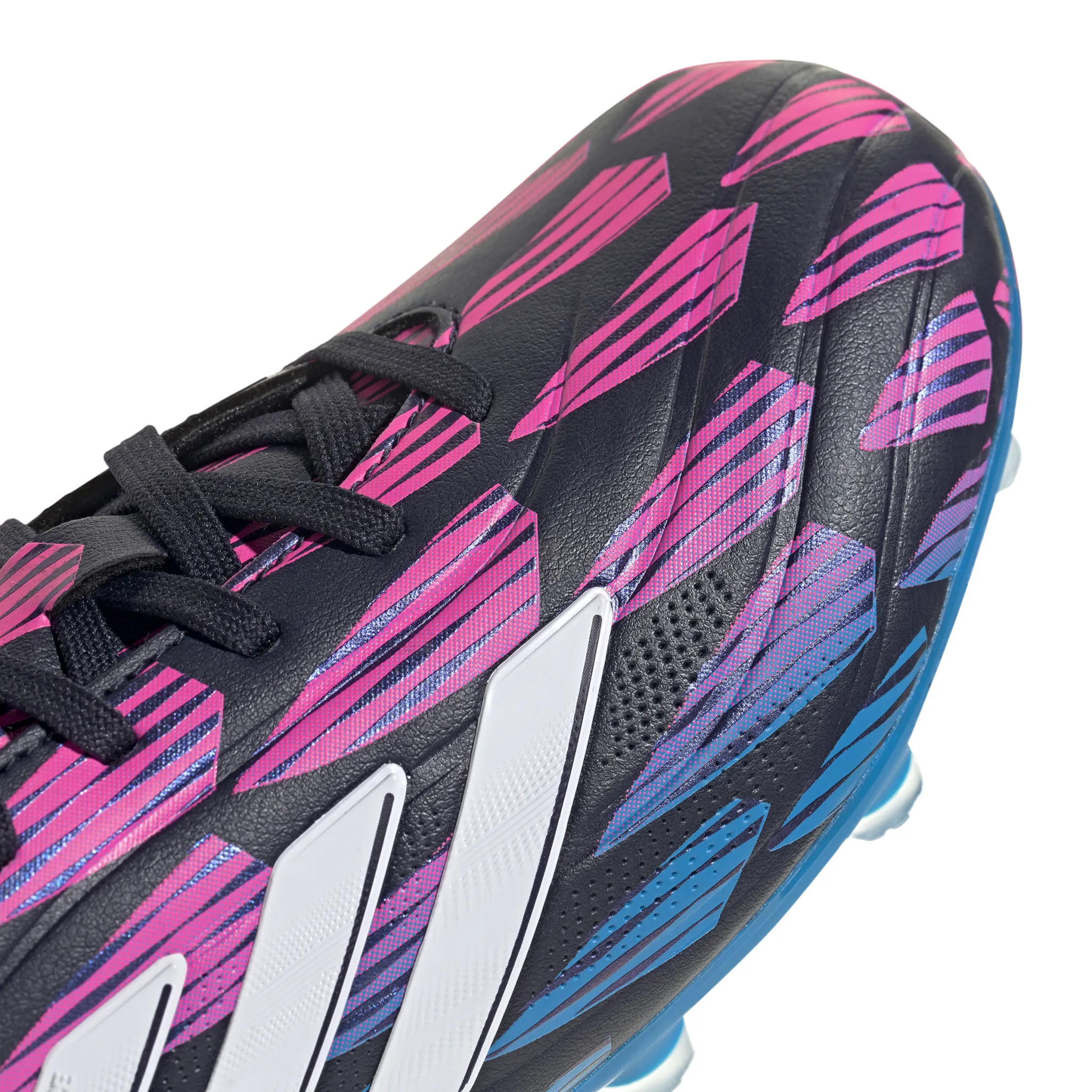 Adidas Copa Pure 2 League FG Jr (Black/Pink/Blue)