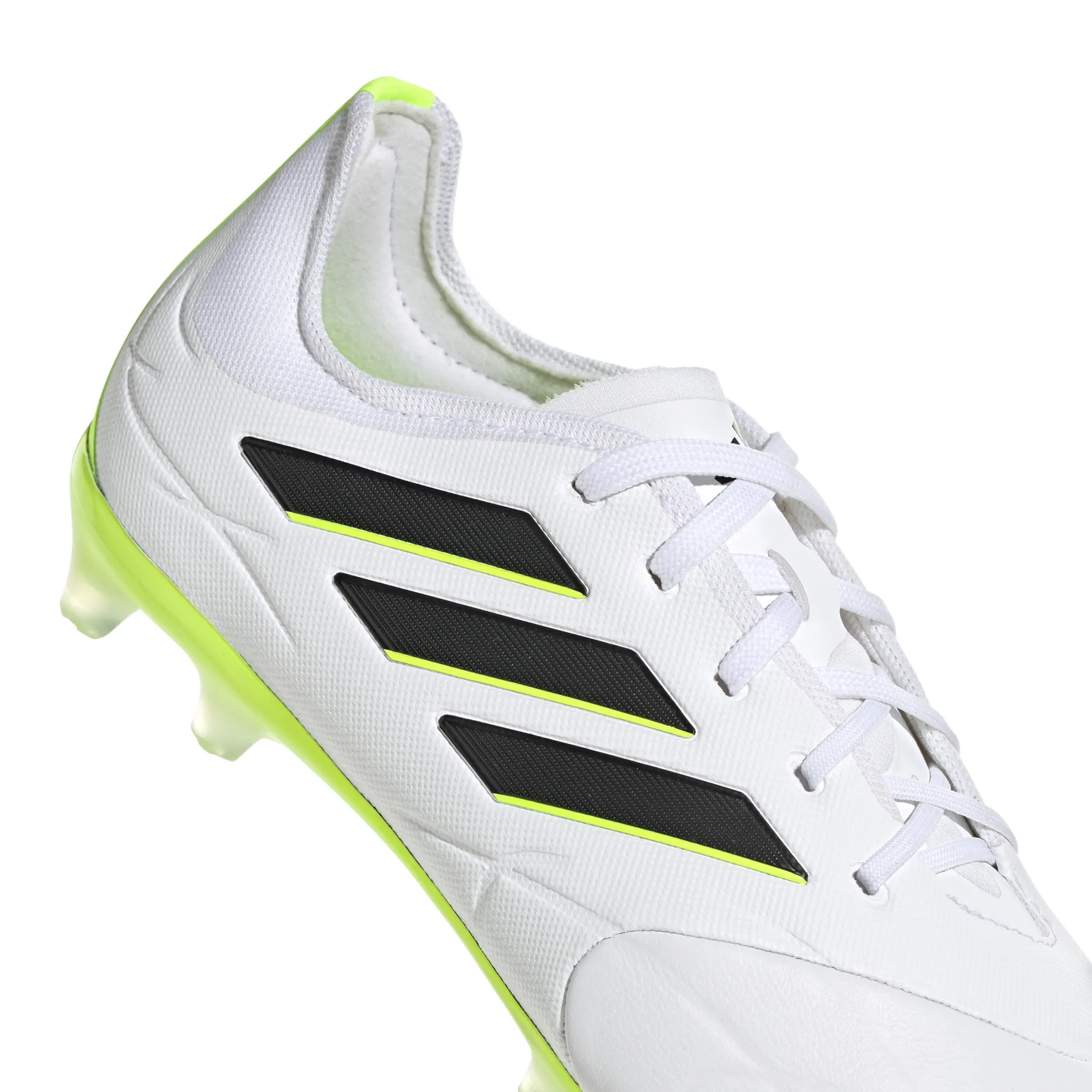 Adidas Copa Pure.1 FG Jr (White/Lime)