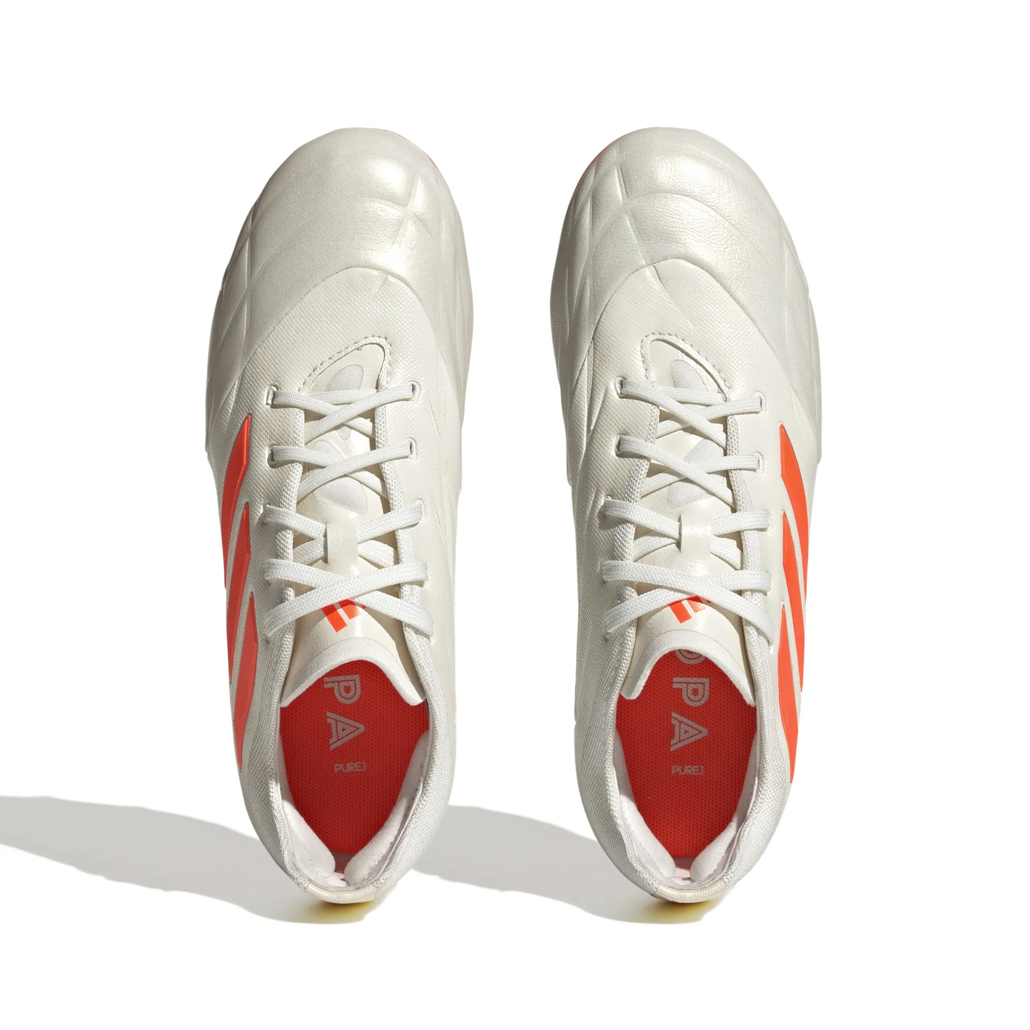 Adidas Copa Pure.1 FG Jr (White/Orange)