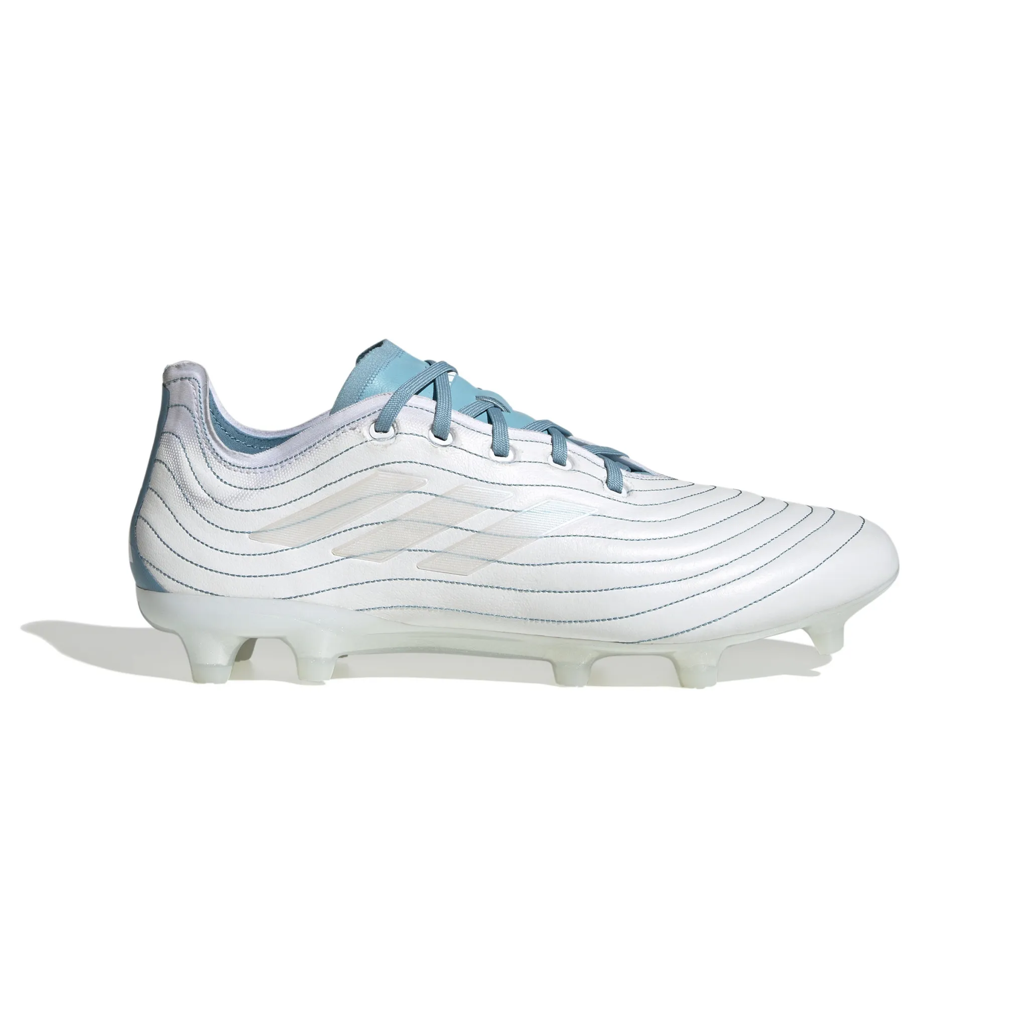 Adidas Copa Pure.1 FG (White/Aqua)