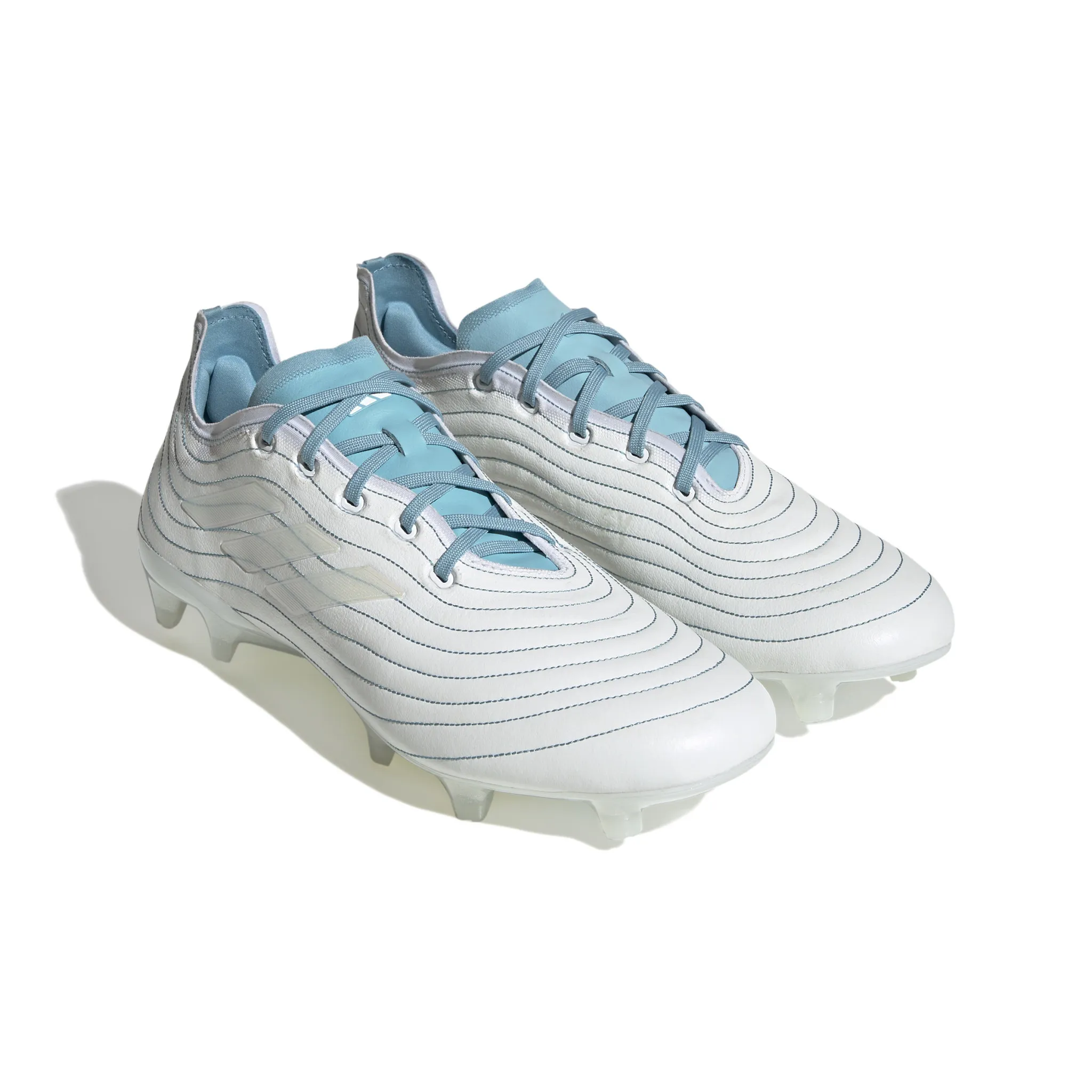 Adidas Copa Pure.1 FG (White/Aqua)