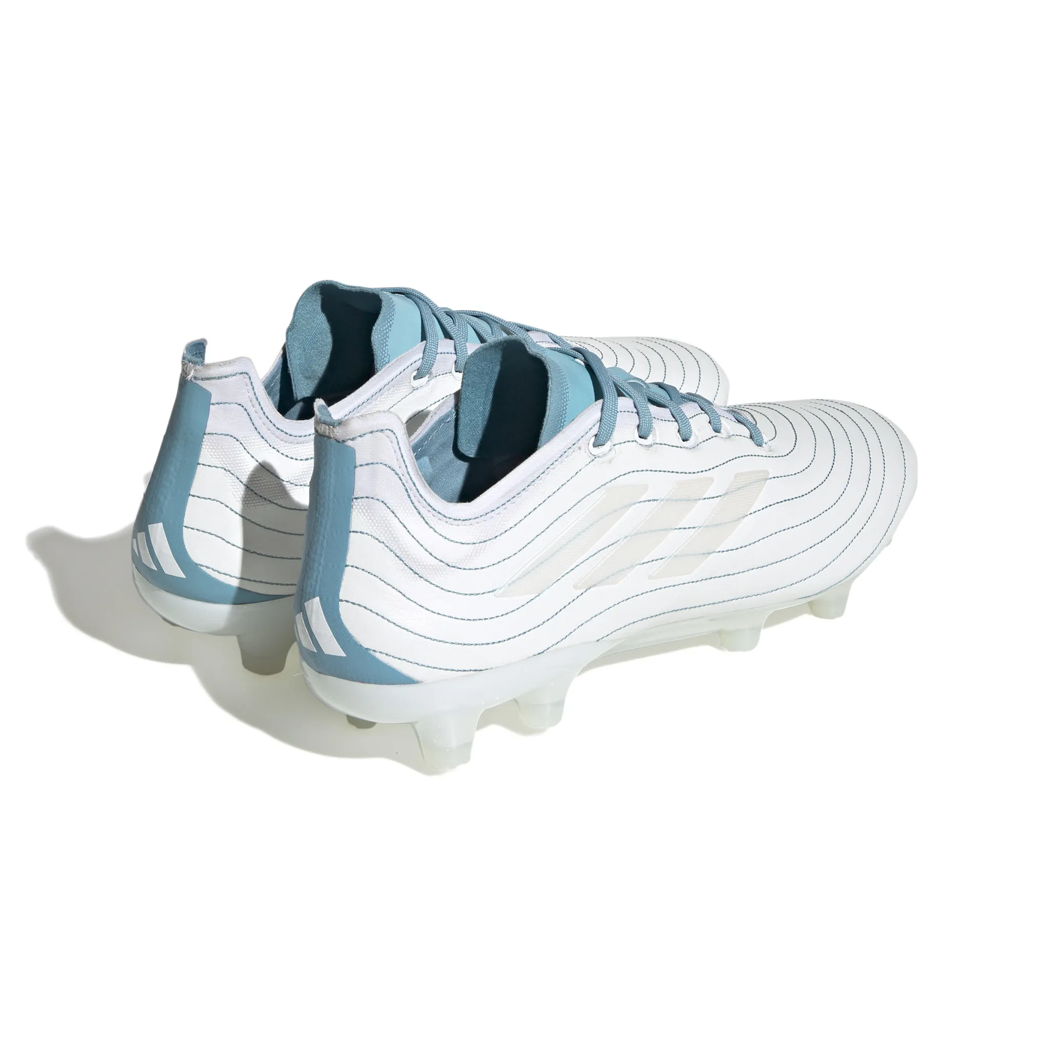 Adidas Copa Pure.1 FG (White/Aqua)