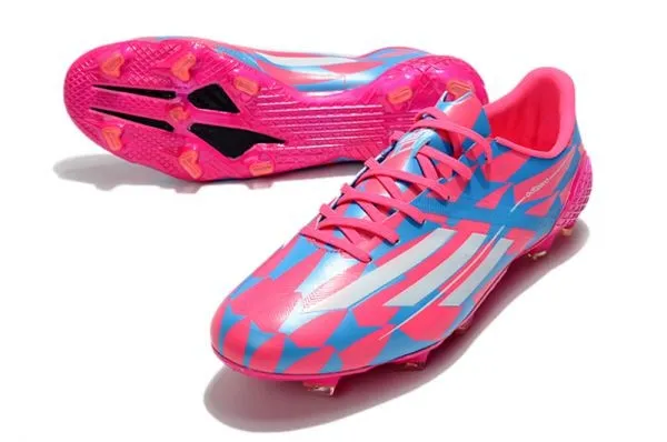 Adidas F50 Ghosted Adizero FG - Pink Blue White