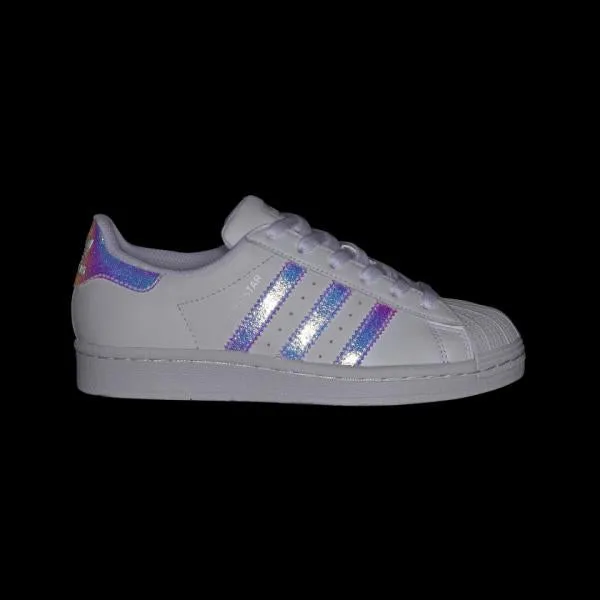 adidas GS Superstar - White/Irridescent