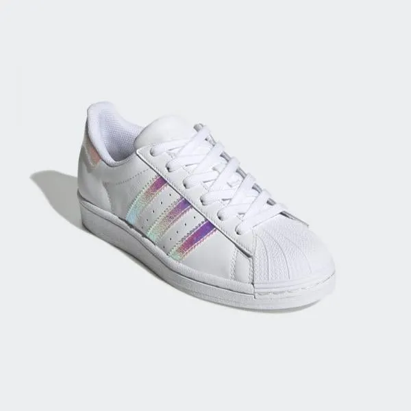 adidas GS Superstar - White/Irridescent