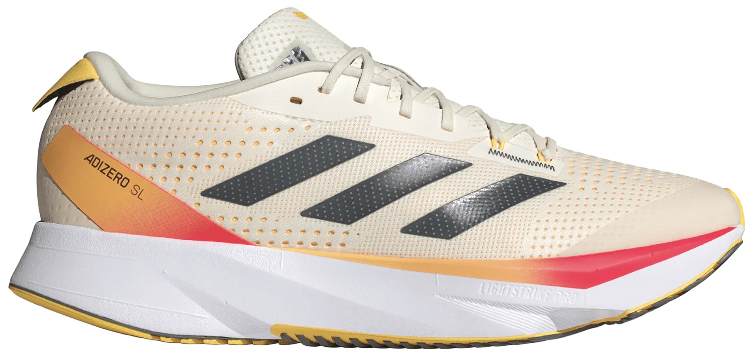 Adidas Men's Adizero SL Ivory/Core Black/Spark | Buy Adidas Men's Adizero SL Ivory/Core Black/Spark here | Outnorth