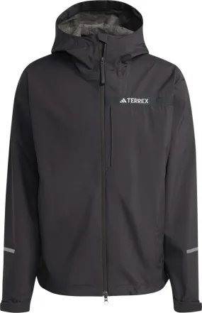 Adidas Men's Terrex Multi RAIN.RDY 2.5-Layer Rain Jacket Black | Buy Adidas Men's Terrex Multi RAIN.RDY 2.5-Layer Rain