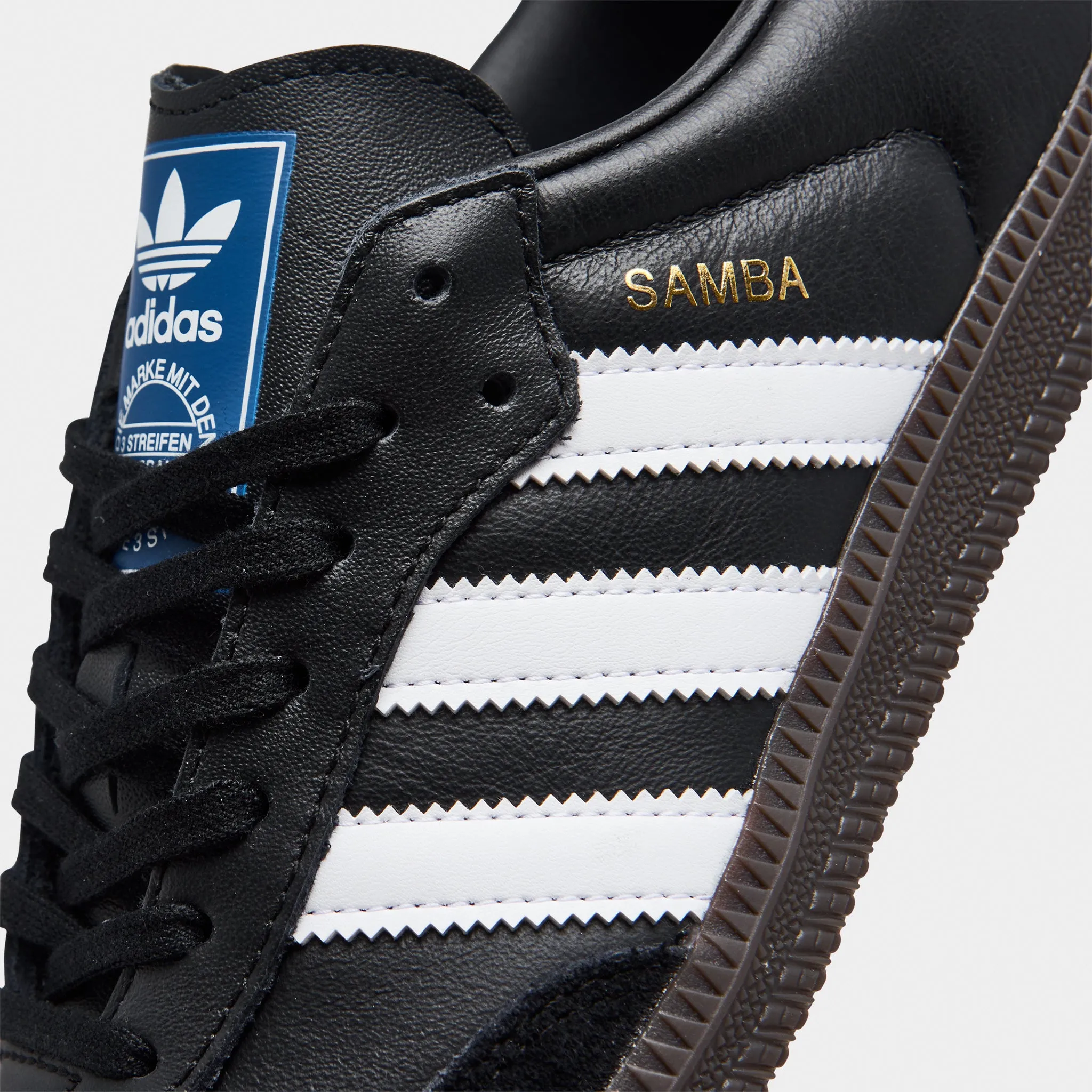 adidas Originals Juniors' Samba OG Core Black / Cloud White - Gum