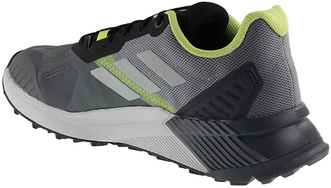 Adidas Originals Mens Trainers Terrex Soulstride Grey Pulse Lime