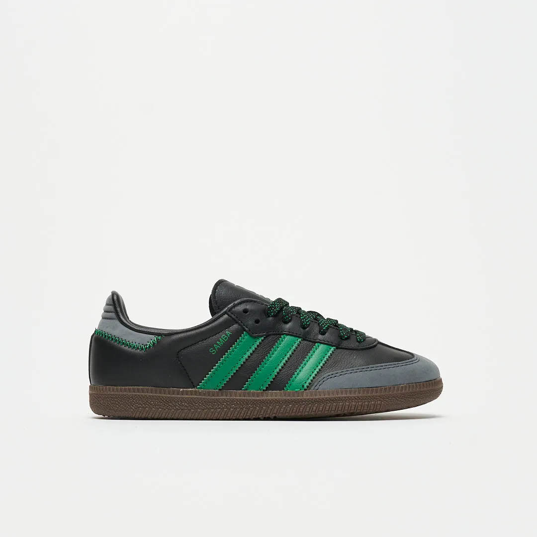 ADIDAS Originals - Samba OG W (Black/Green/Grey Six)