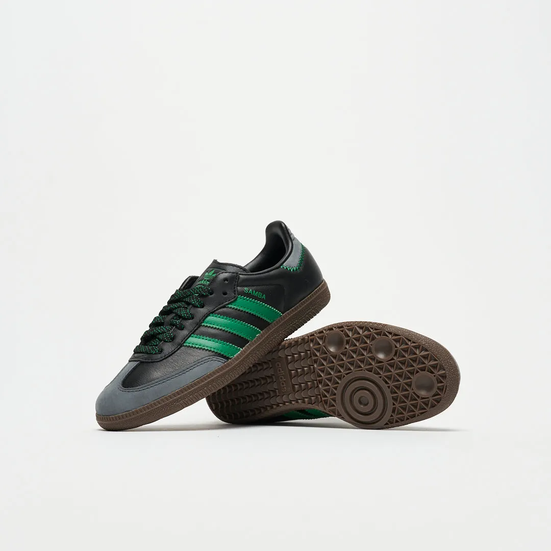 ADIDAS Originals - Samba OG W (Black/Green/Grey Six)