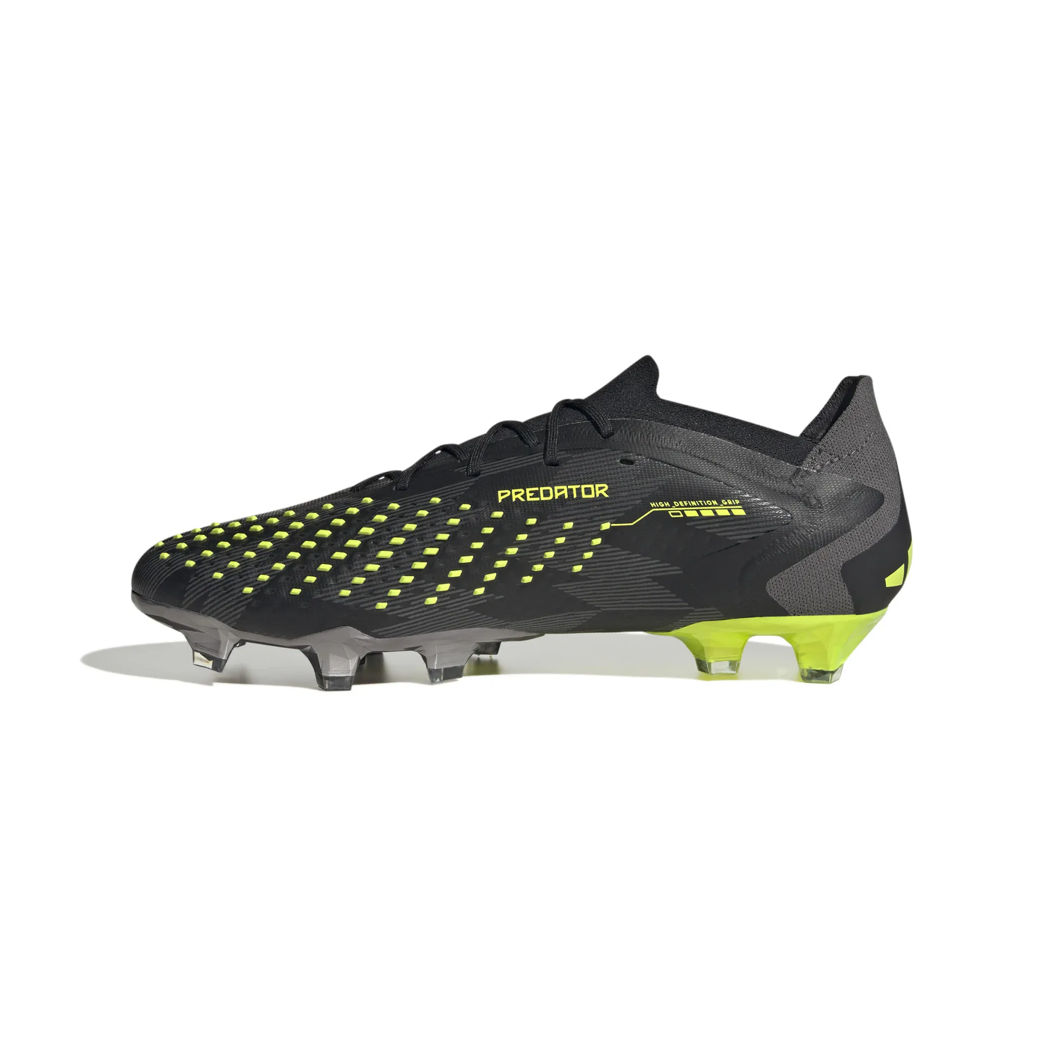 Adidas Predator Accuracy Injection.1 Low FG (Black/Gray/Lime)