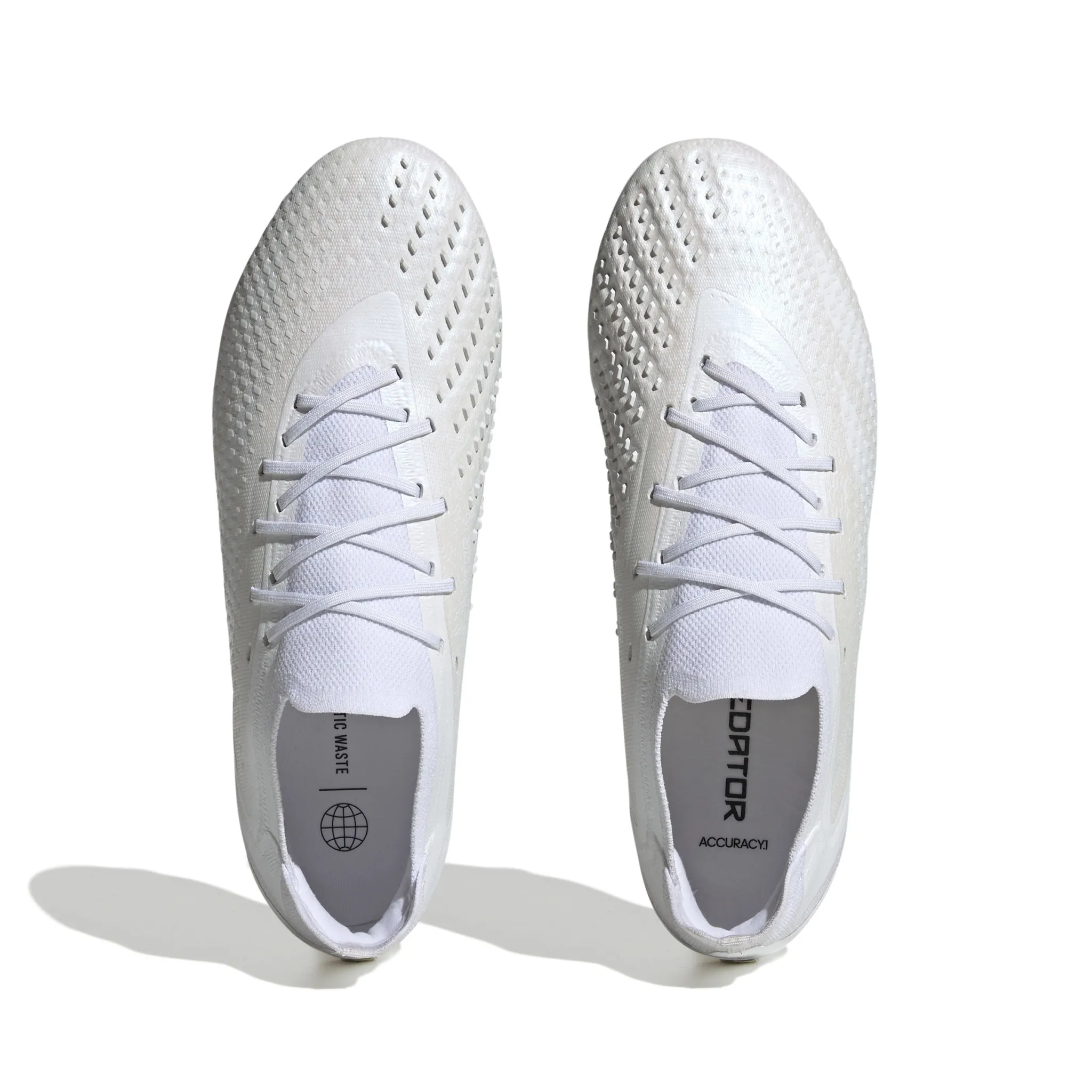 Adidas Predator Accuracy.1 Low FG (White/White)