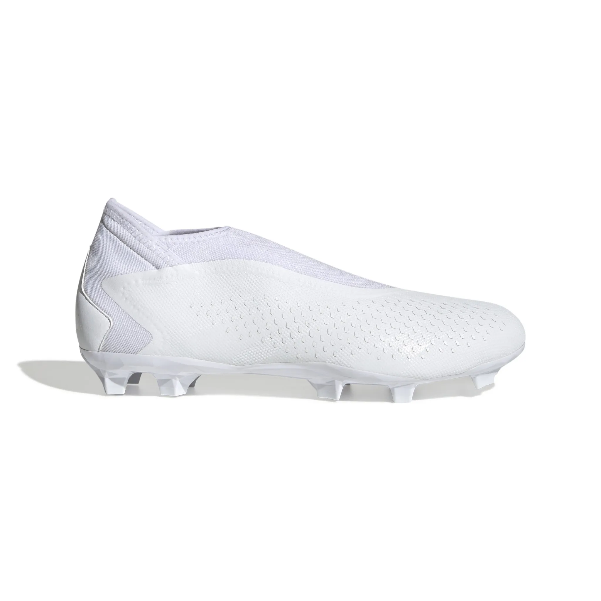 Adidas Predator Accuracy.3 Laceless FG (White/White)