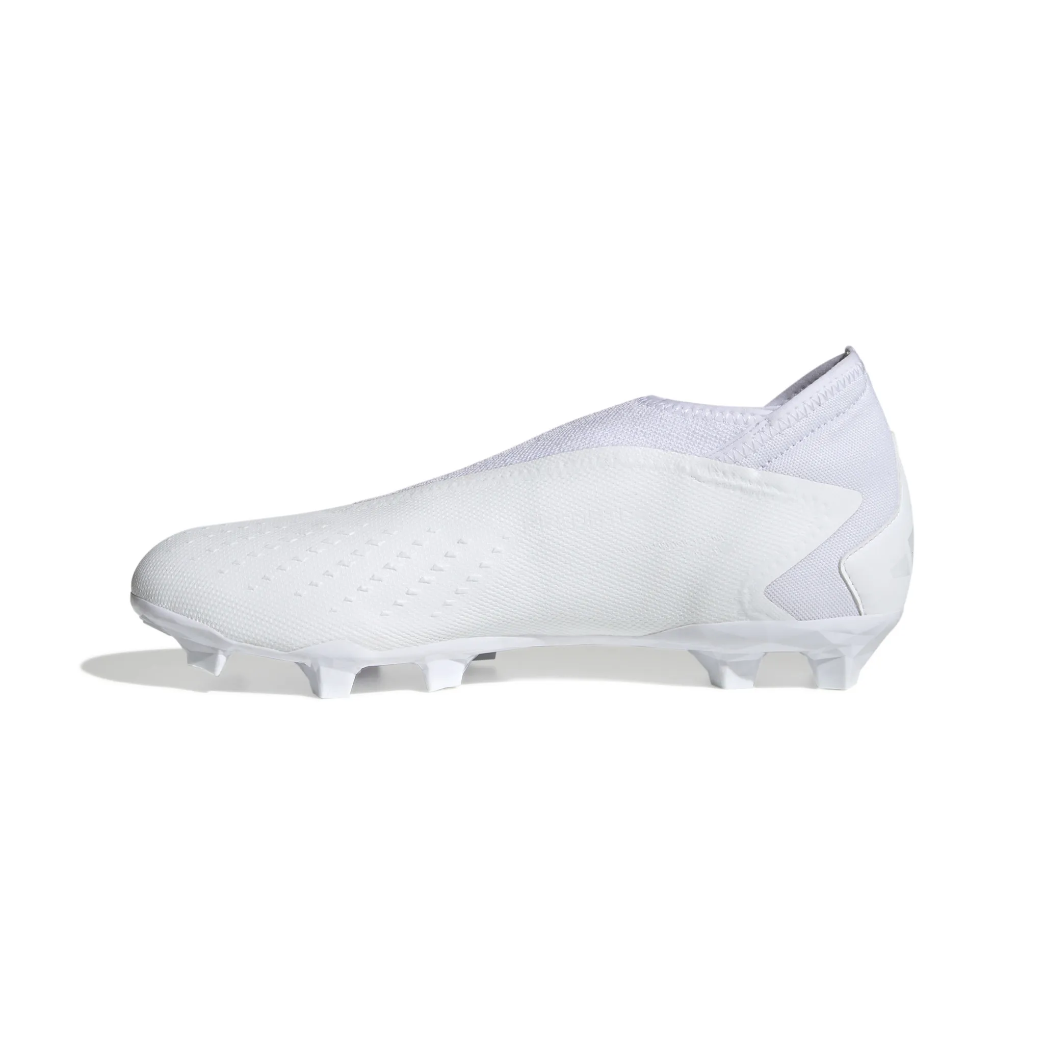 Adidas Predator Accuracy.3 Laceless FG (White/White)