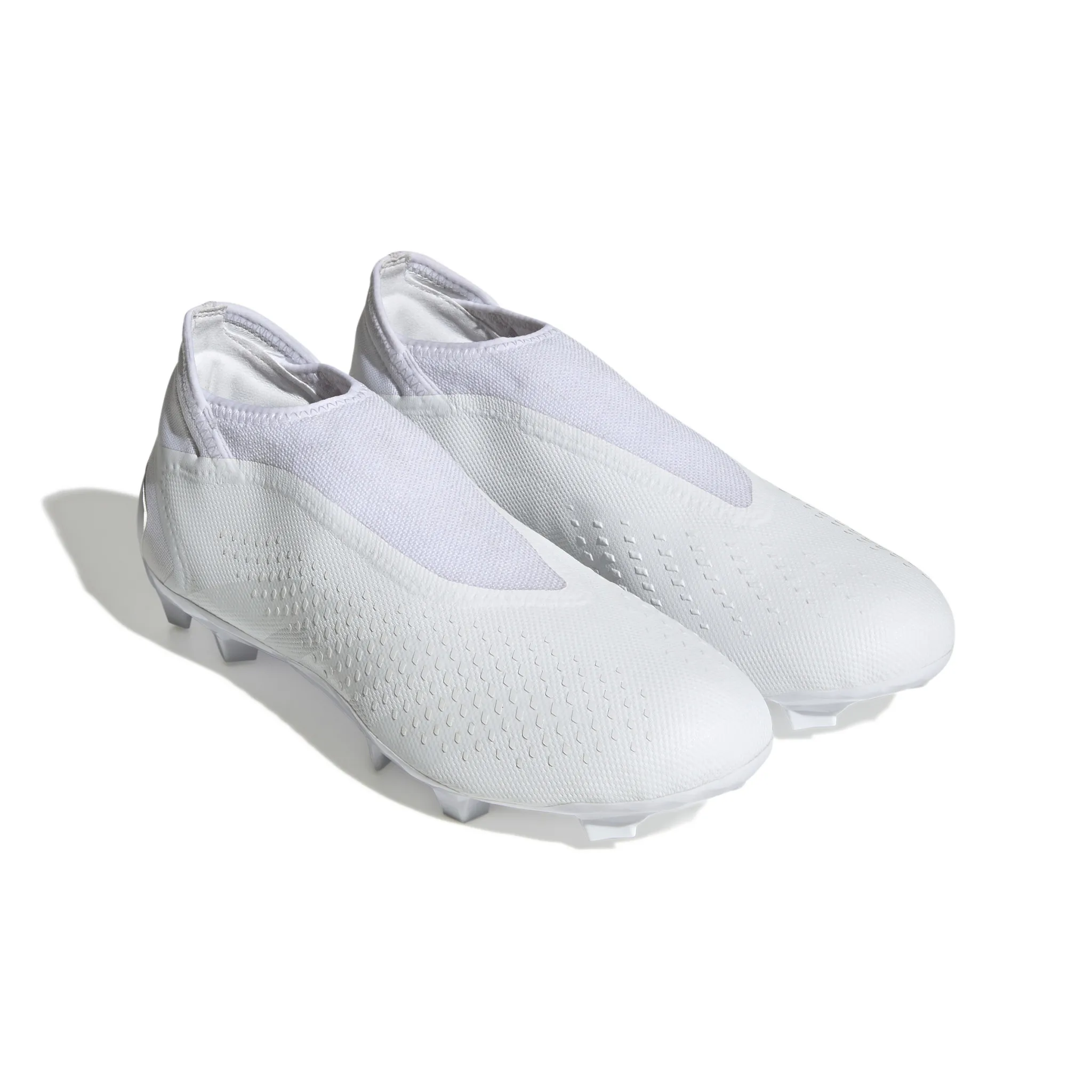 Adidas Predator Accuracy.3 Laceless FG (White/White)