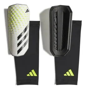 Adidas Predator League Shin Guard (White/Lime)