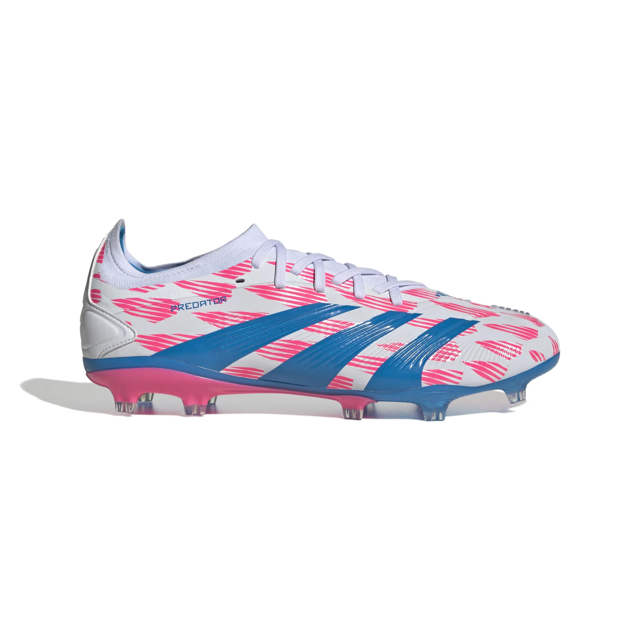 Adidas Predator Pro FG (White/Pink/Blue)