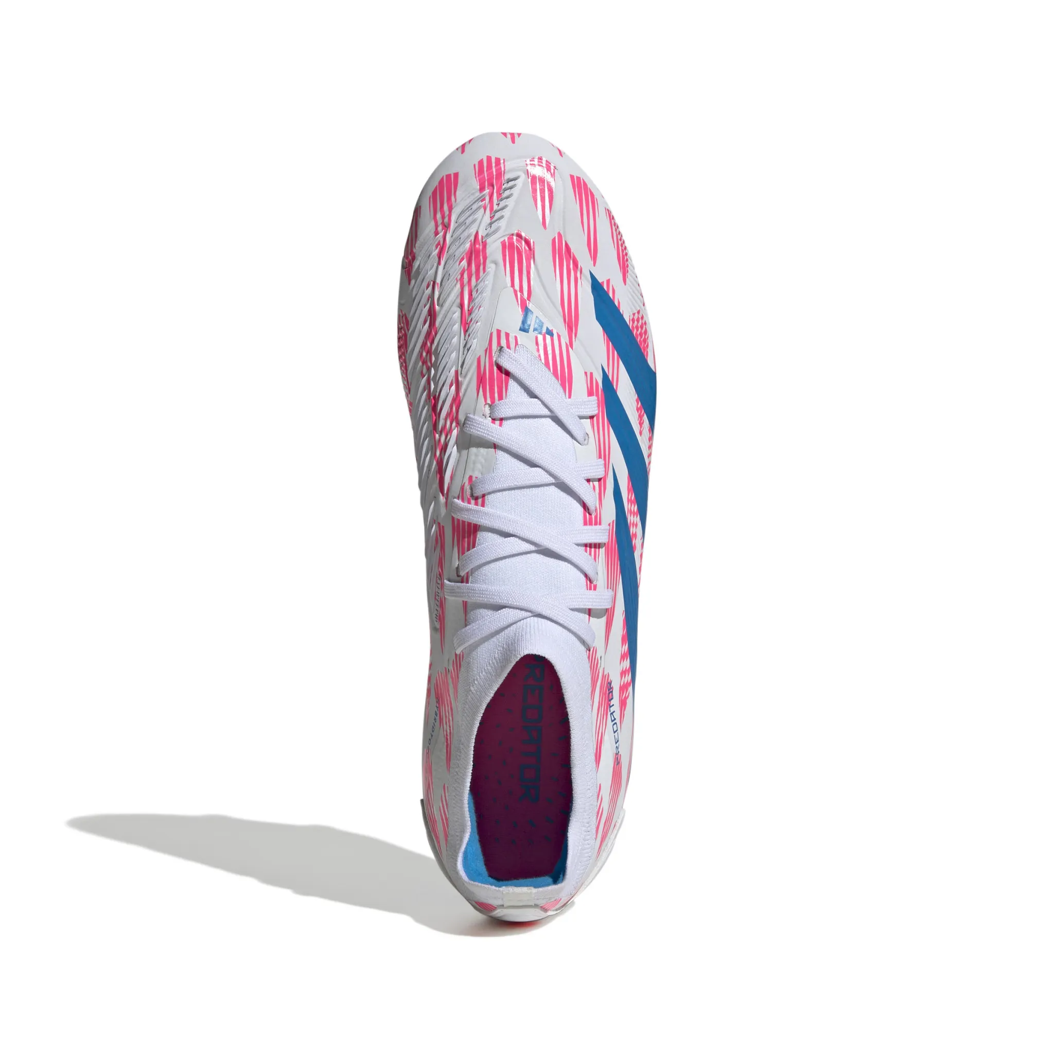 Adidas Predator Pro FG (White/Pink/Blue)