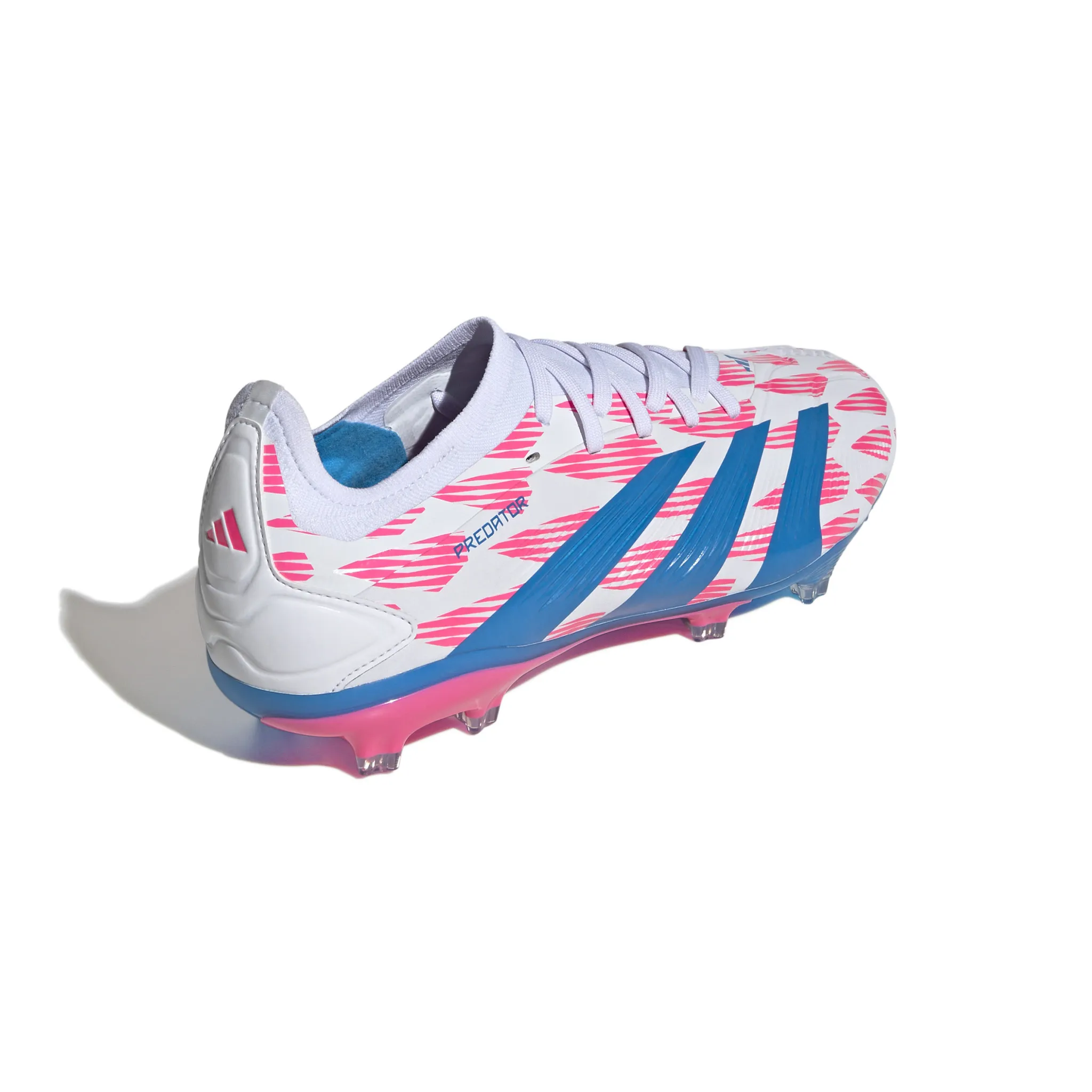 Adidas Predator Pro FG (White/Pink/Blue)