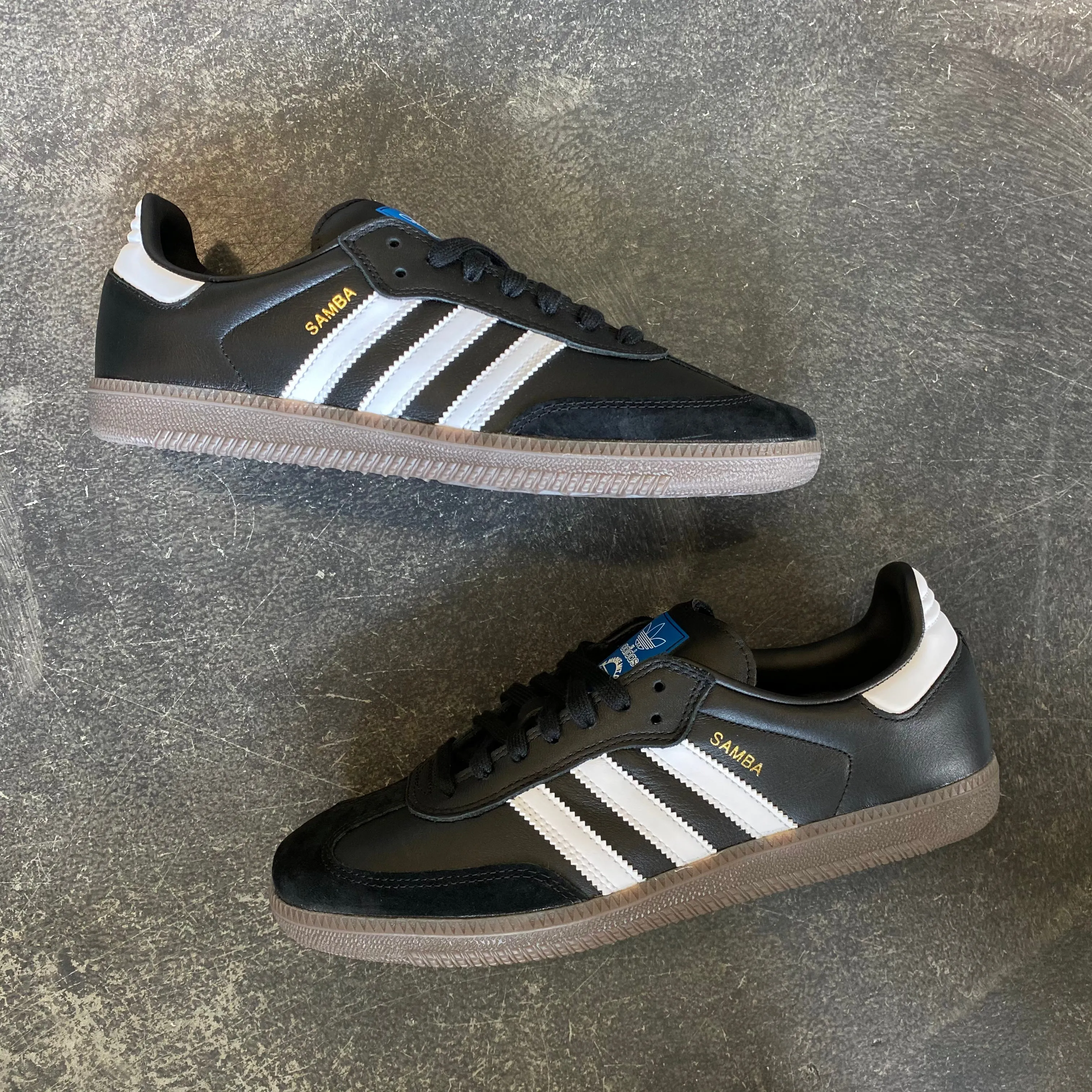 Adidas Samba ADV Black/White/Gold