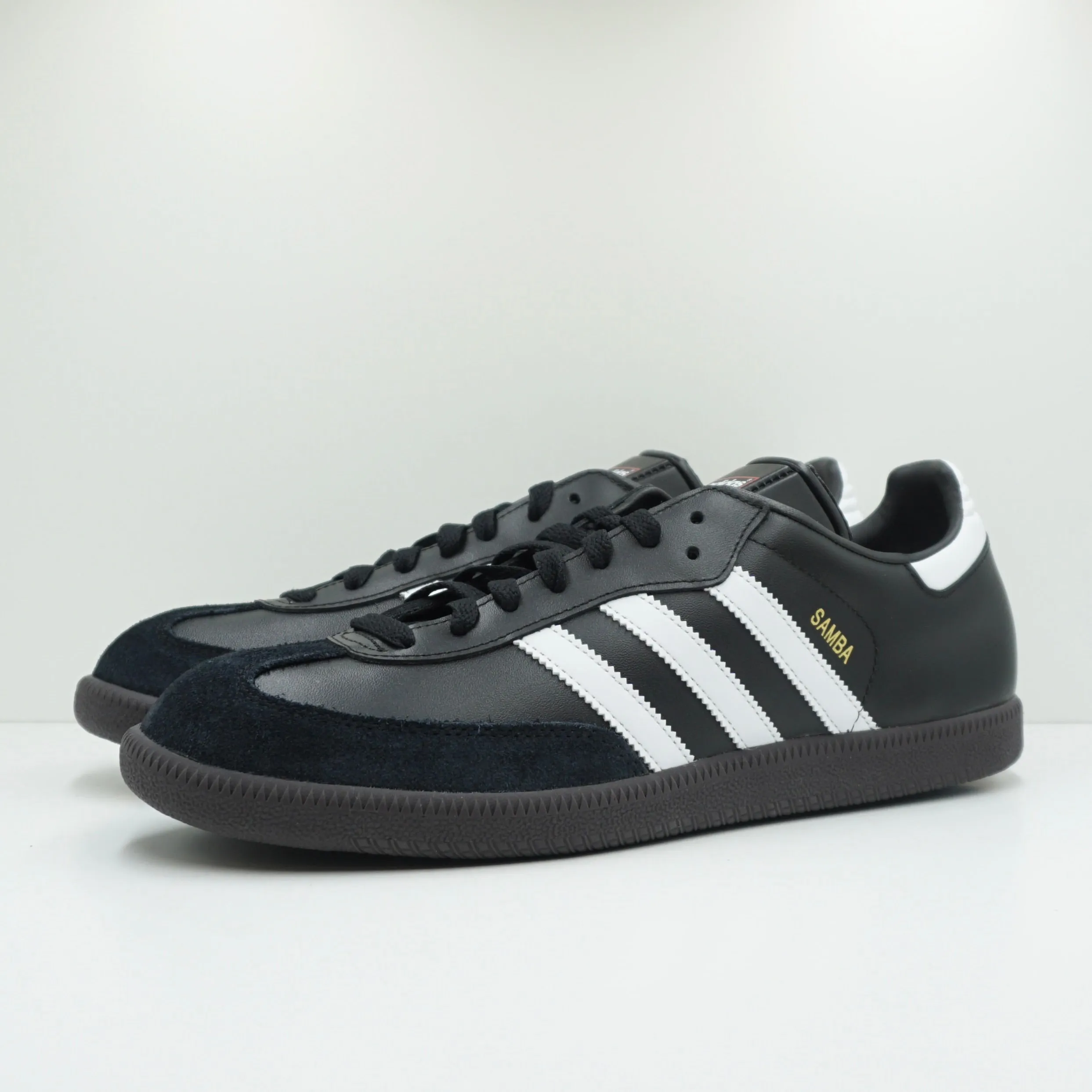 Adidas Samba Black White Dark Sole