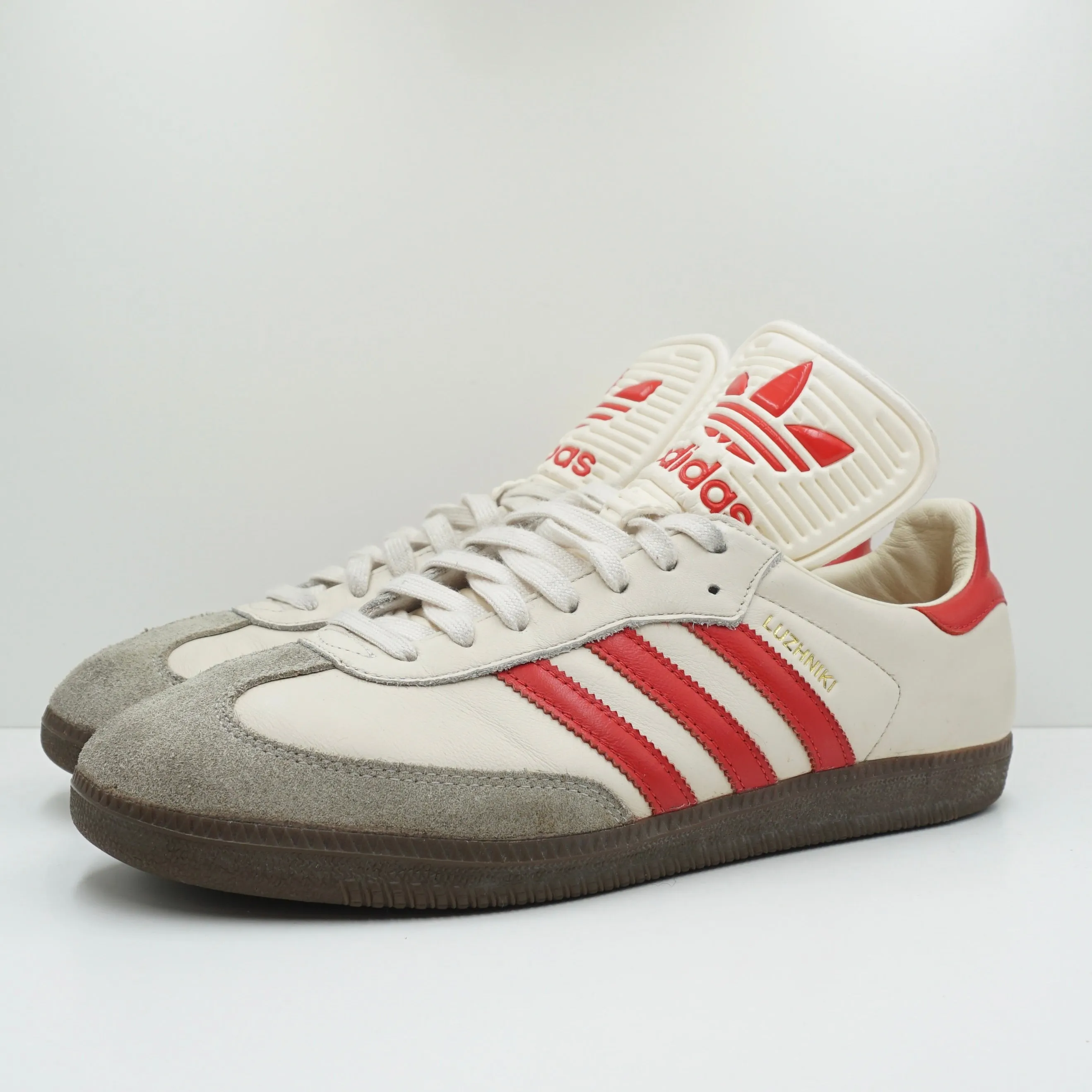 Adidas Samba Classic OG White Scarlet Granite