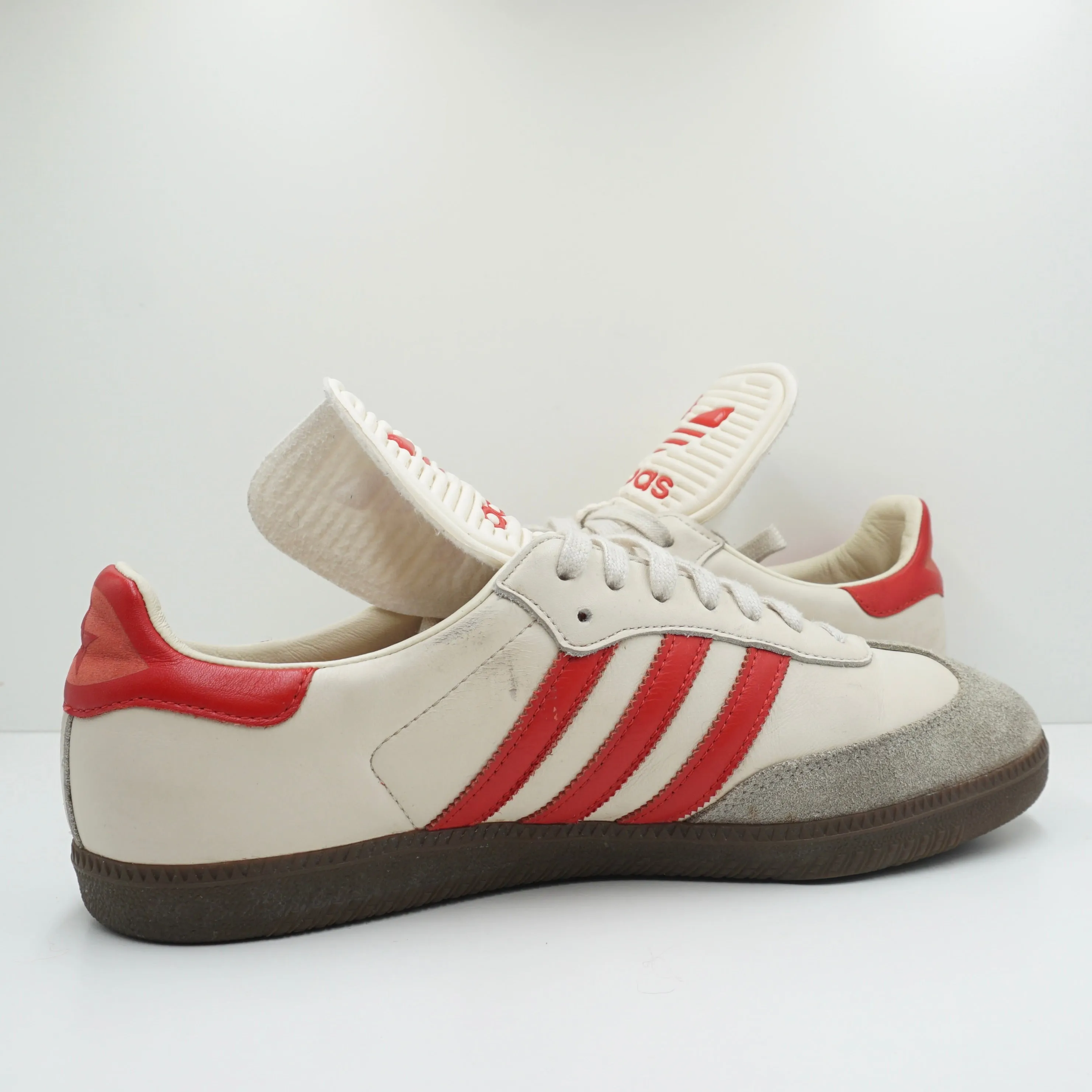 Adidas Samba Classic OG White Scarlet Granite