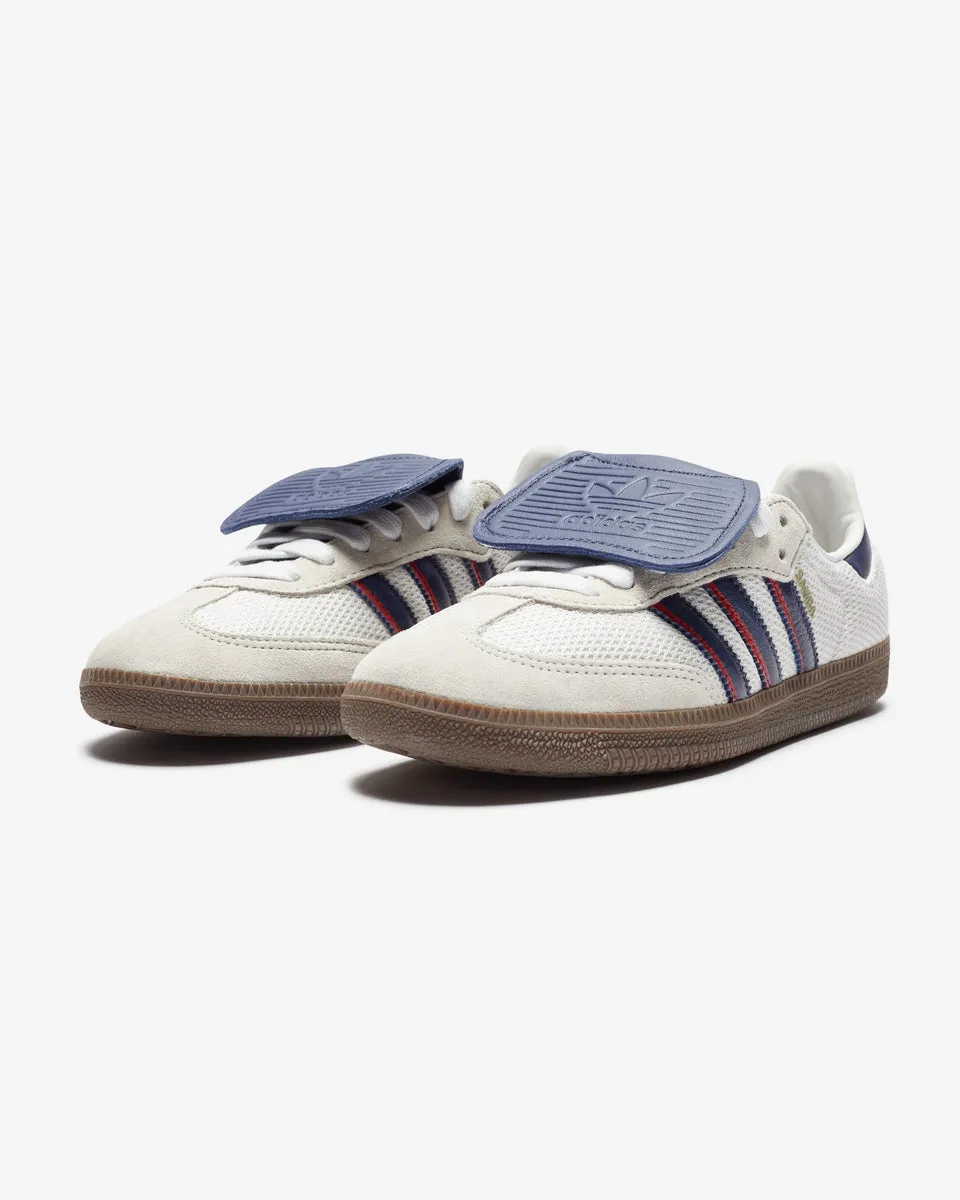 ADIDAS SAMBA LT - CRYWHT/ DKBLUE/ GUM5