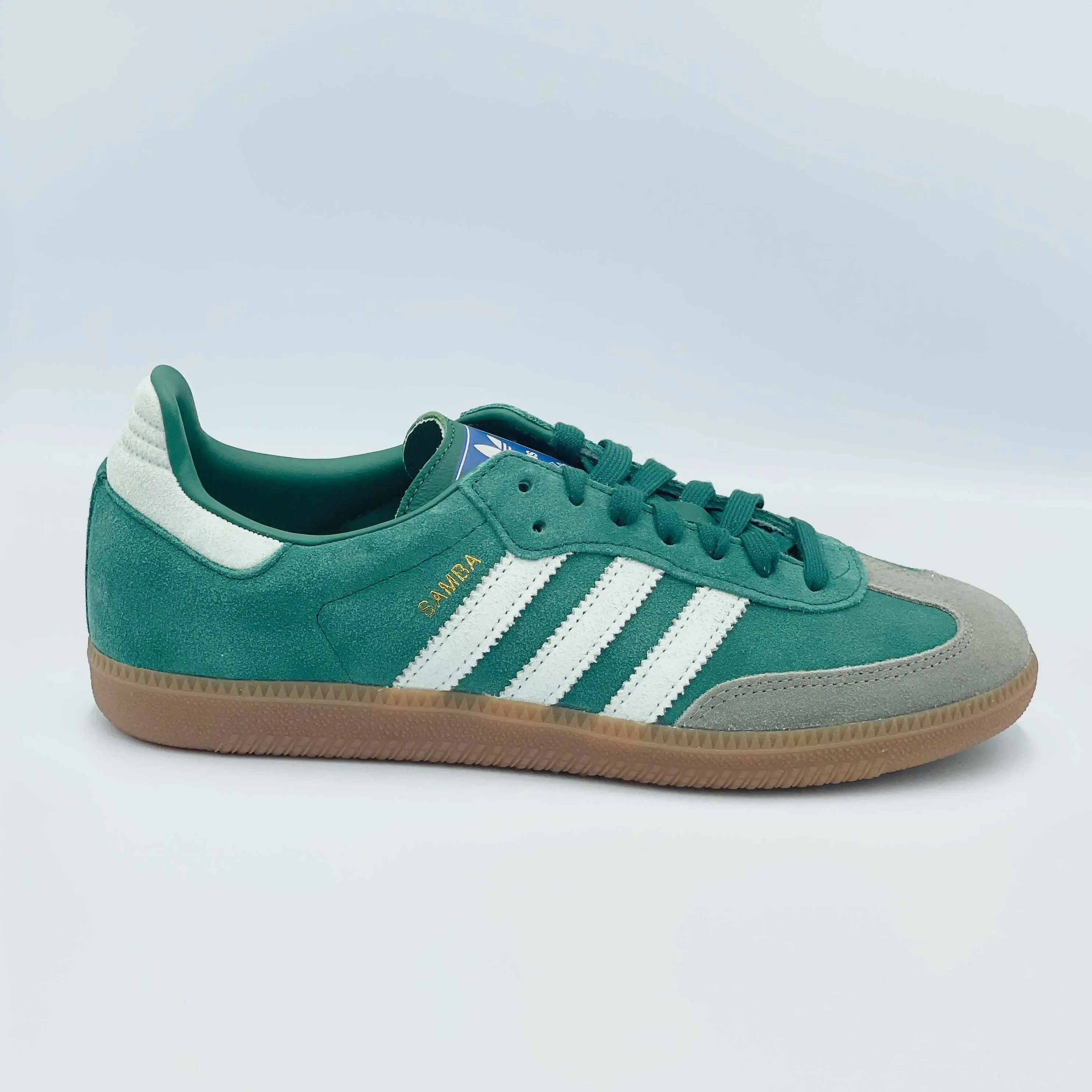 Adidas Samba OG Collegiate Green Gum Grey Toe