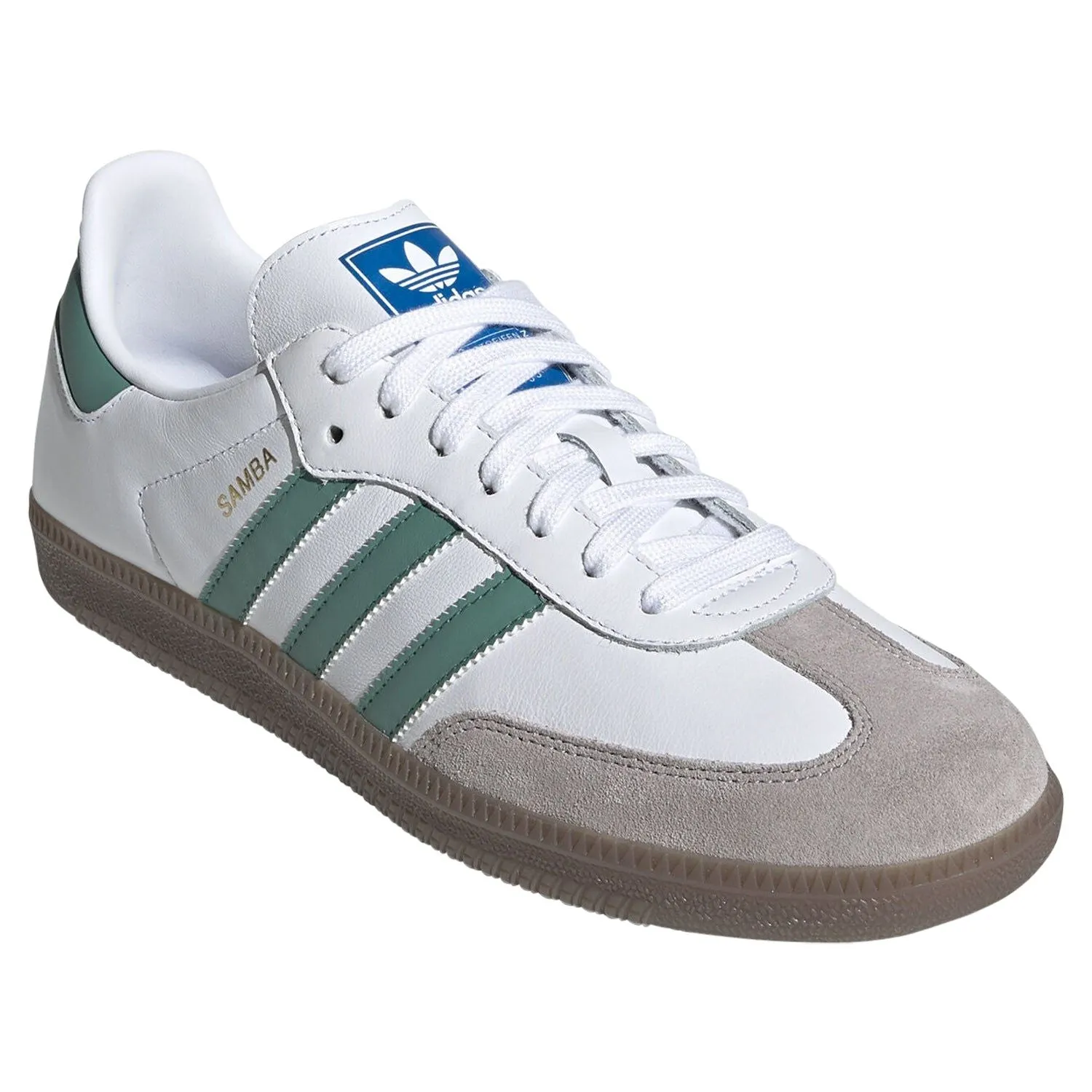 adidas Samba OG Shoes - White/Green