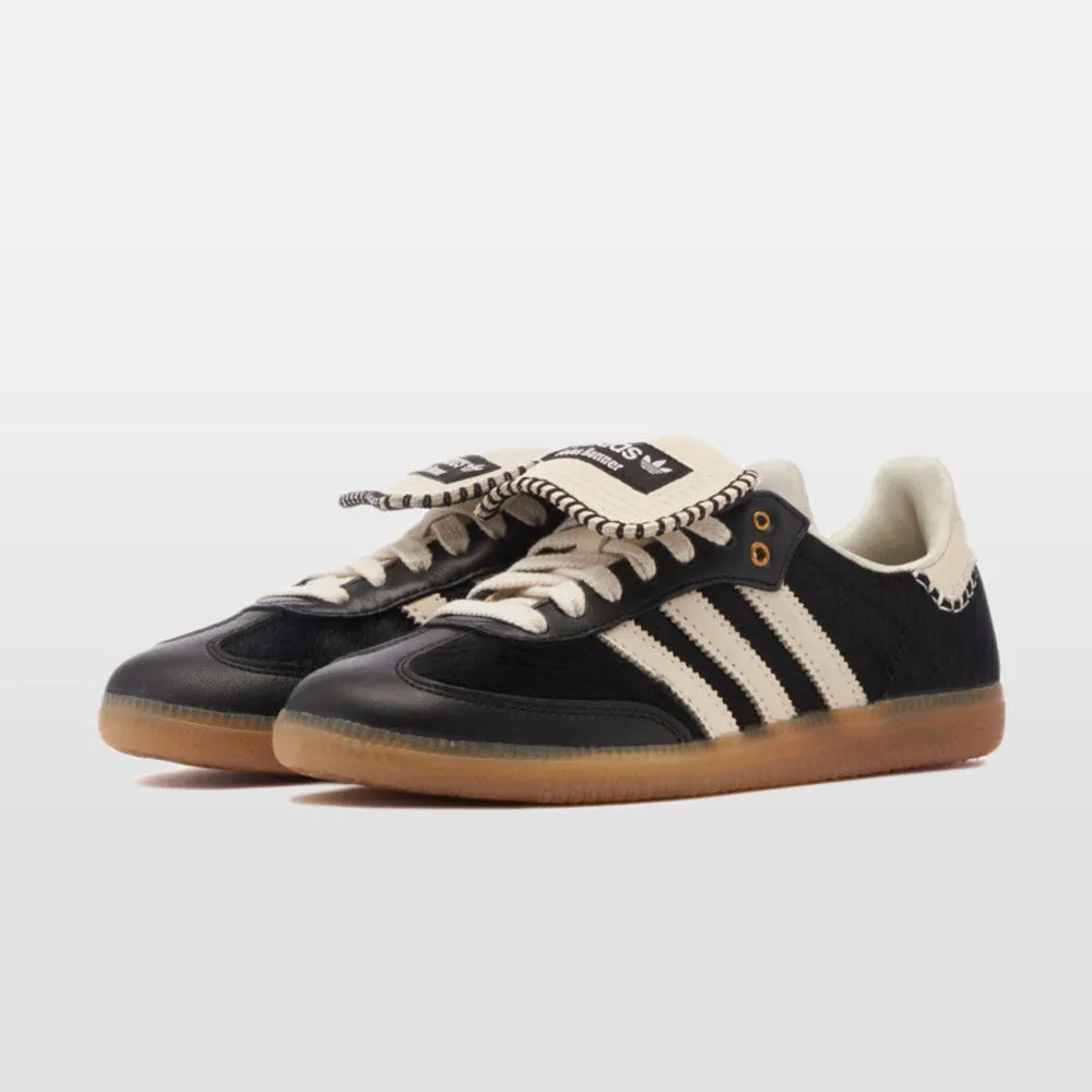 Adidas Samba Pony Tonal x Wales Bonner "Core Black"