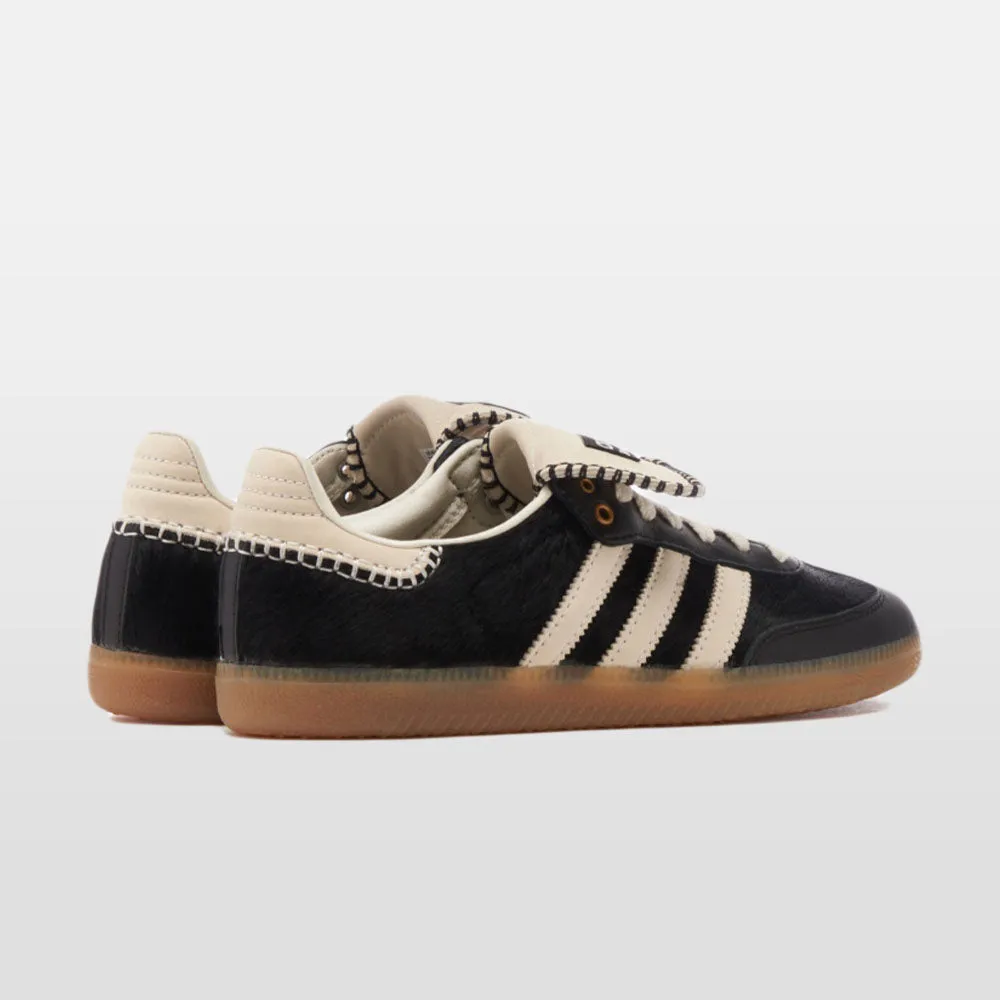 Adidas Samba Pony Tonal x Wales Bonner "Core Black"