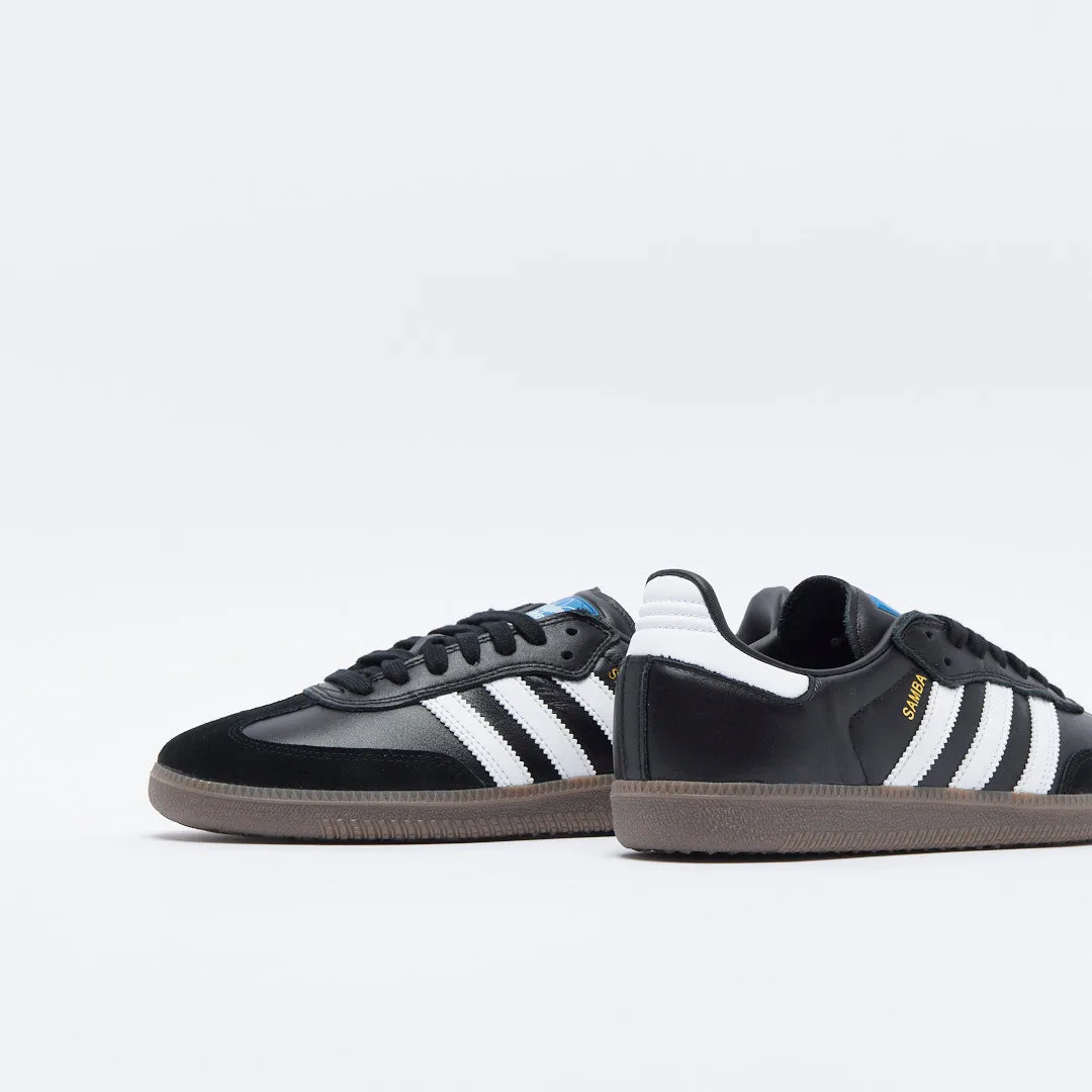 ADIDAS Skate - Samba ADV (Core Black / Cloud White / Gold Metallic)