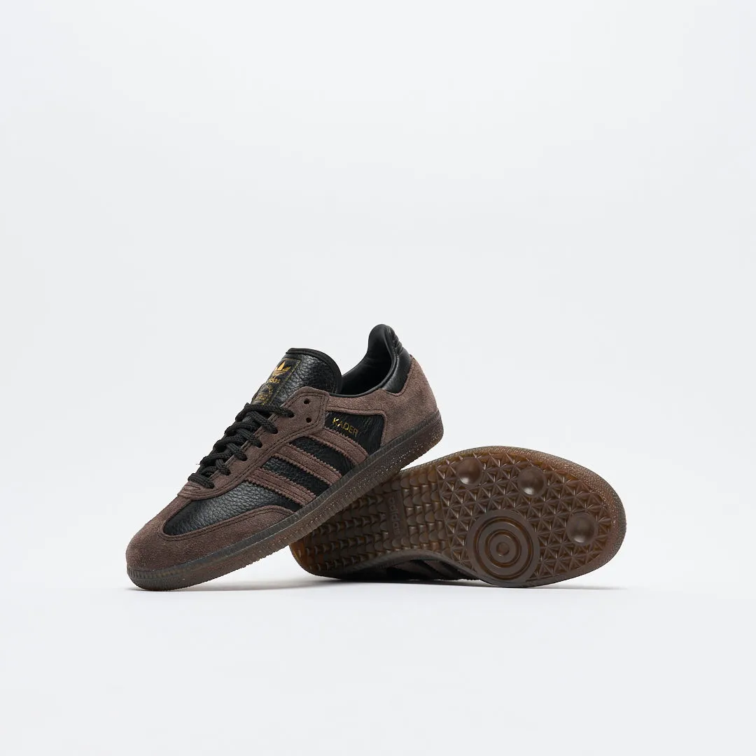 ADIDAS Skate - Samba ADV x Kader (Core Black/Brown/Gum 5)