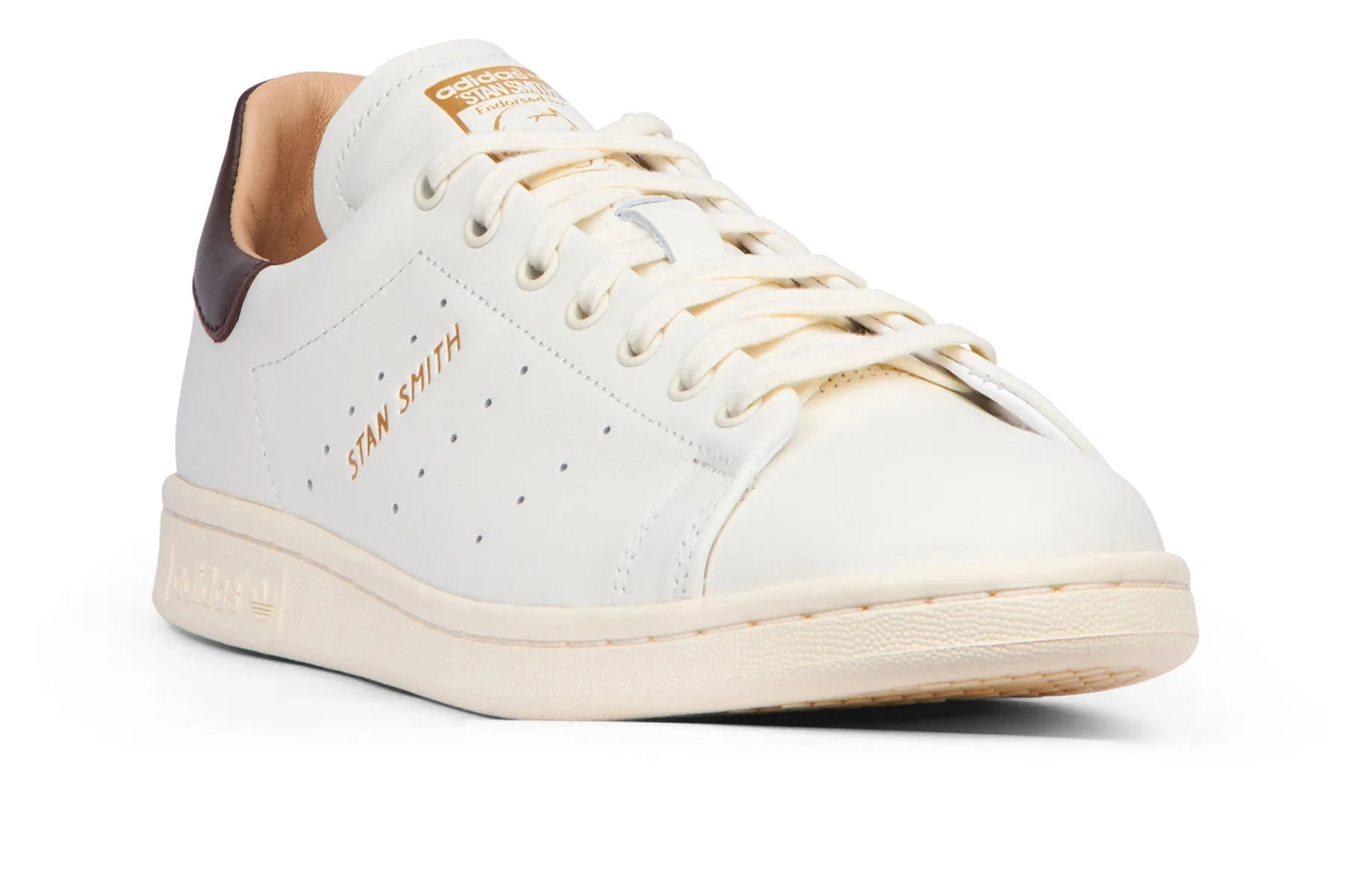 Adidas Stan Smith Lux - Off White/Chalk White/Dark Brown