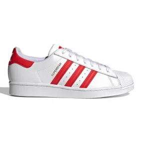 adidas Superstar - White/Red/Gold