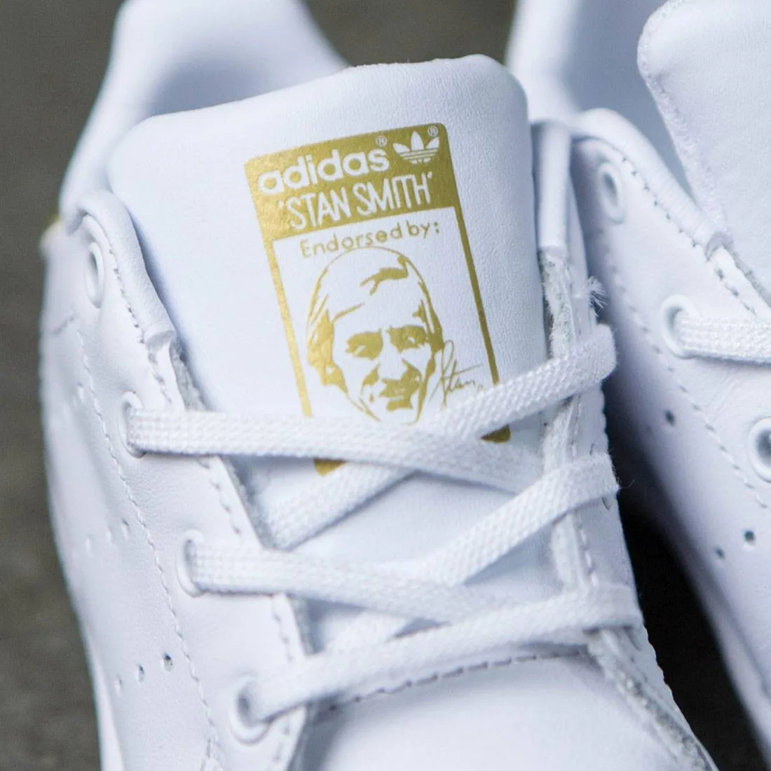 Adidas Toddlers Stan Smith I (white / gold metallic)