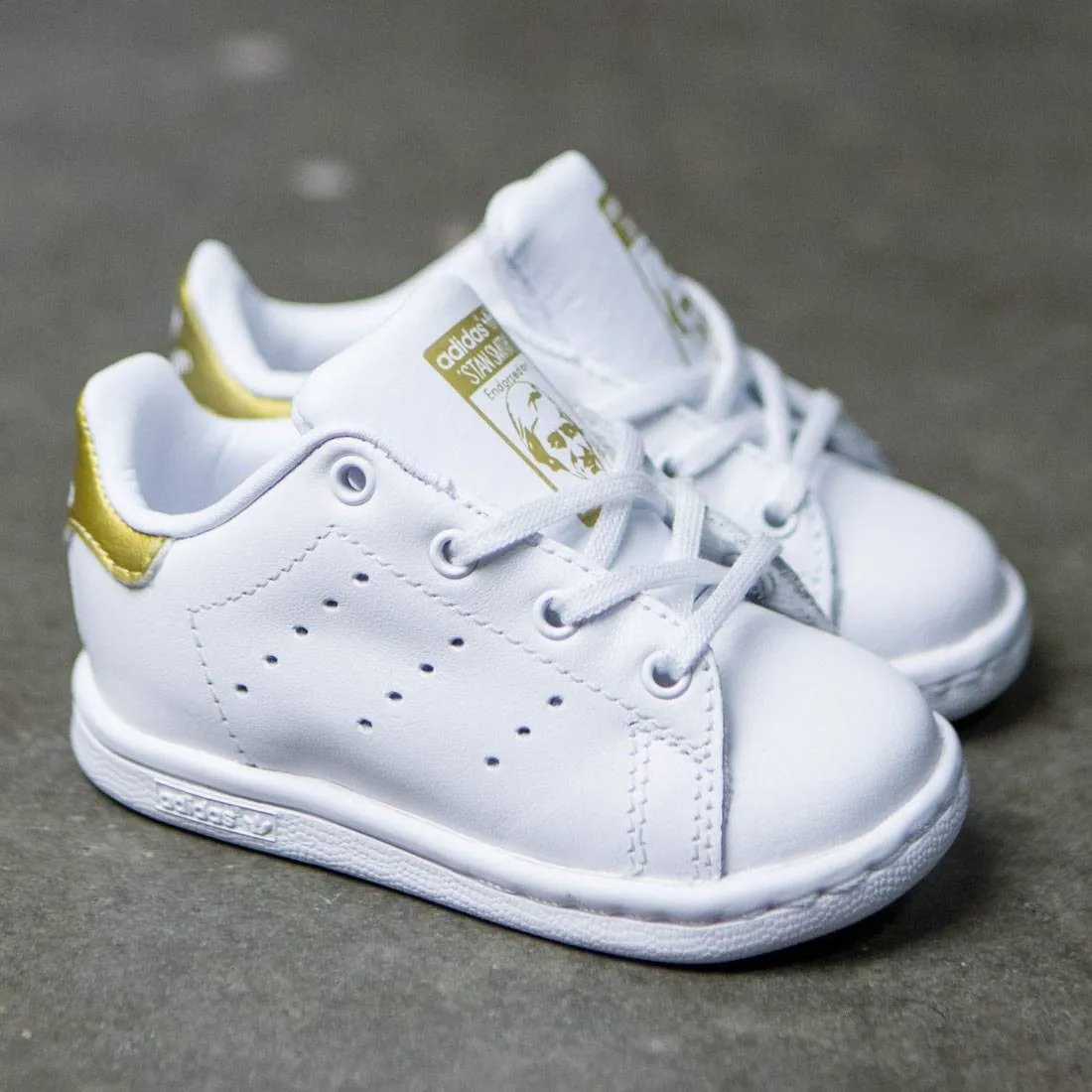 Adidas Toddlers Stan Smith I (white / gold metallic)