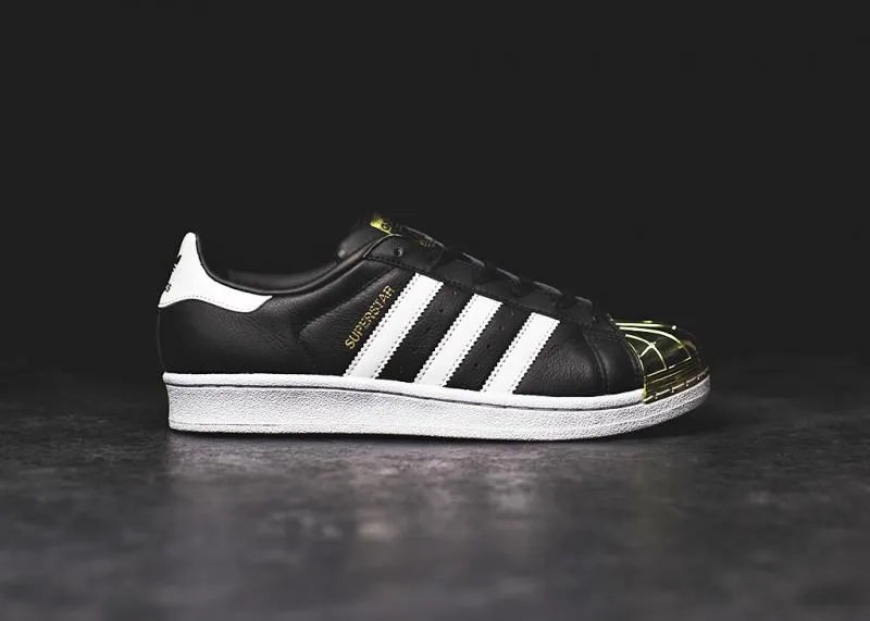 adidas W Superstar - Black/Gold/White