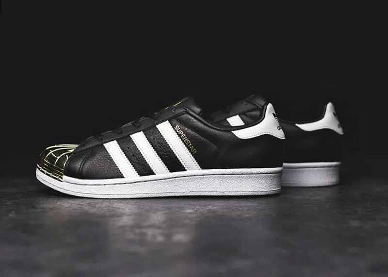 adidas W Superstar - Black/Gold/White