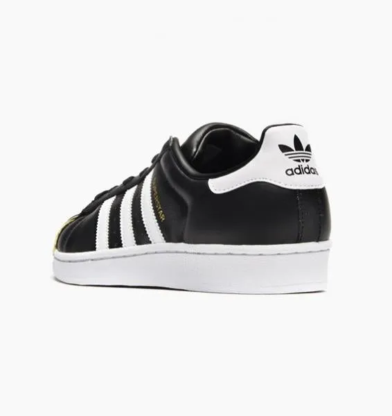 adidas W Superstar - Black/Gold/White