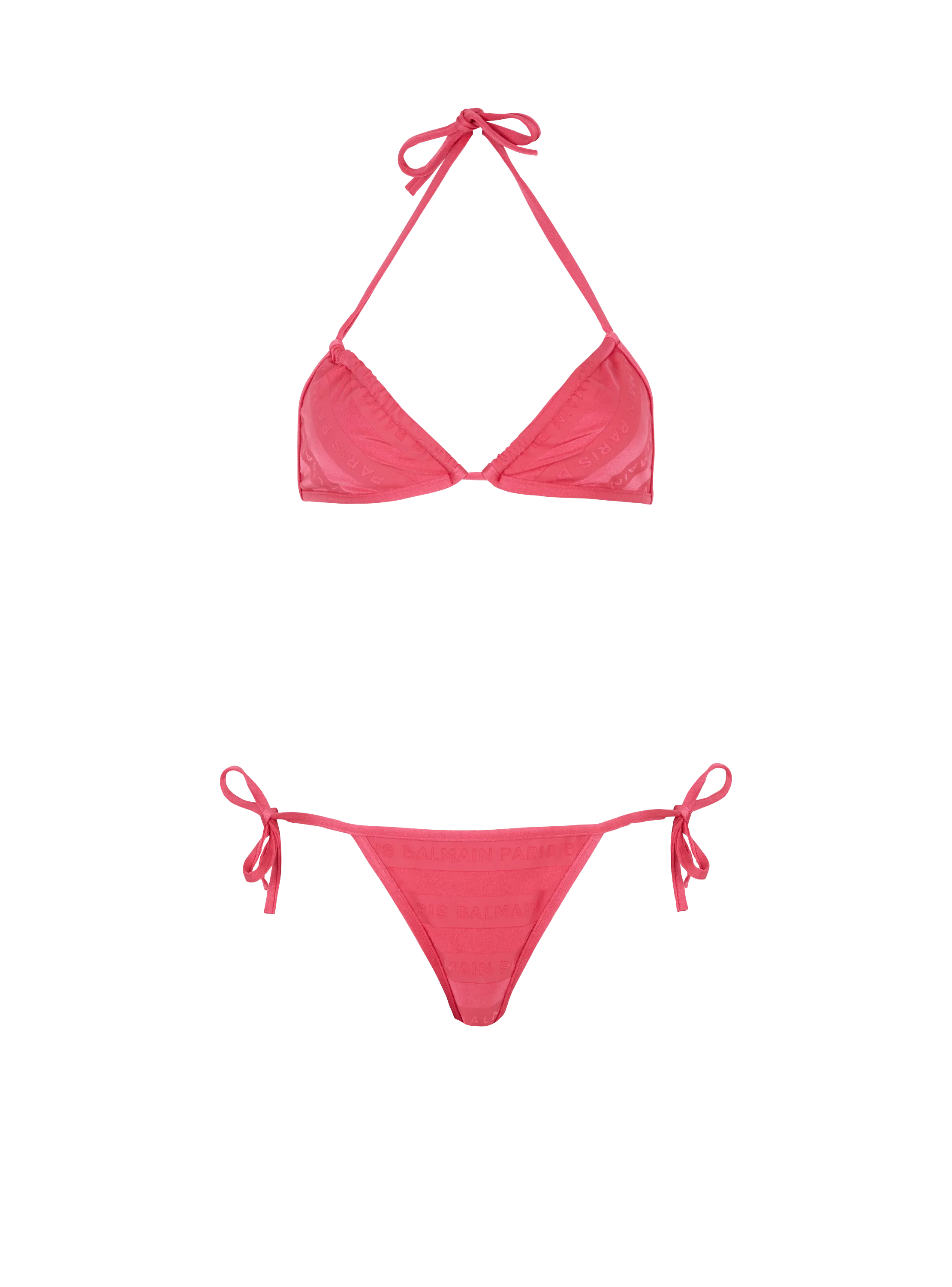 Balmain triangle bikini