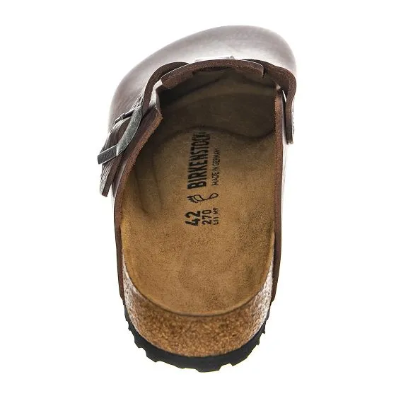 Birkenstock Boston Vintage Wood Sandals - Narrow Fit