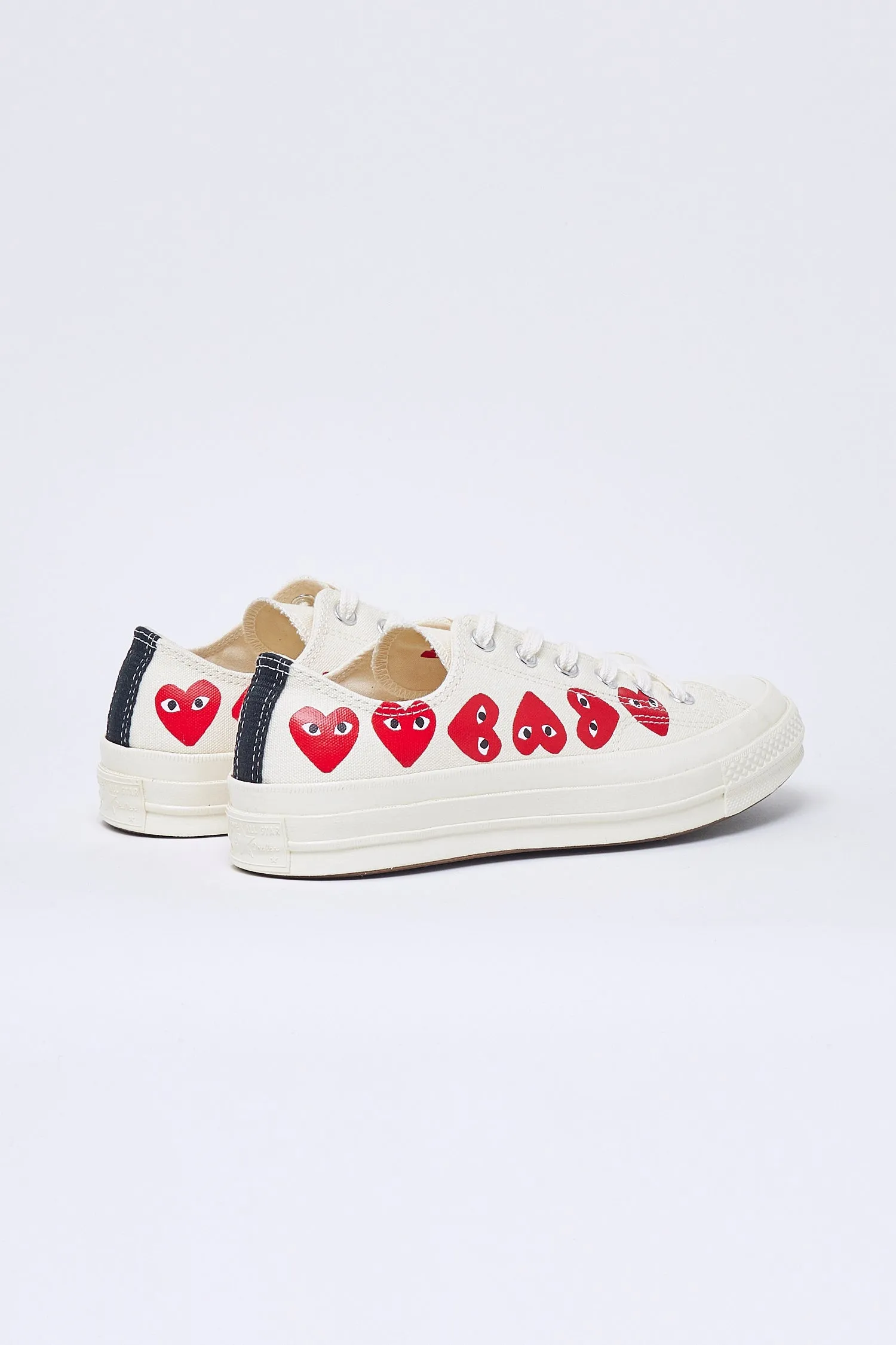 CDG Play,Chuck 70 Low Multi Hearts