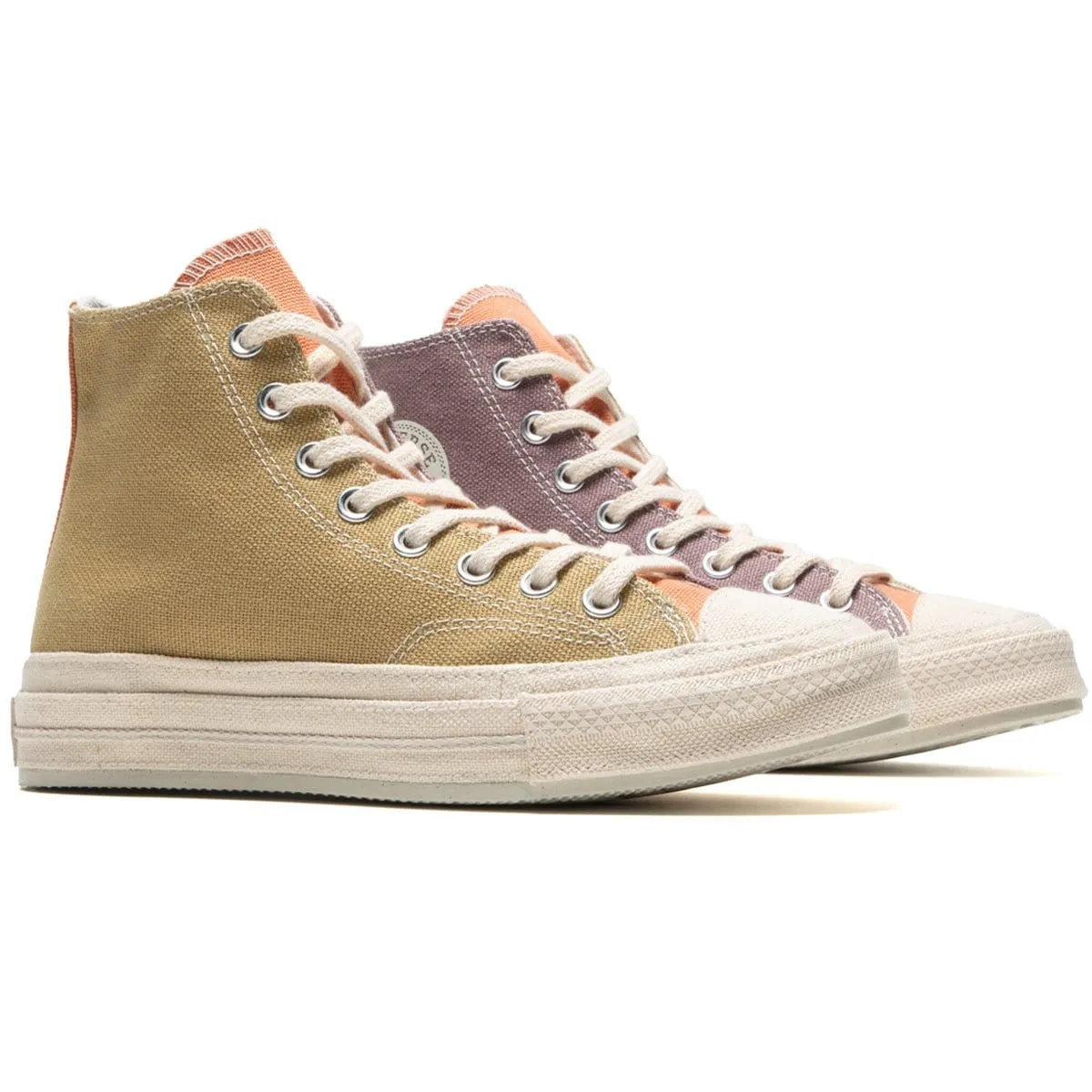 CHUCK 70 HI RENEW COTTON Prairie Sand/Noble Grey