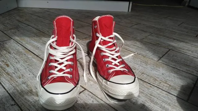 Chuck 70 Vintage Canvas High-Top Red Size 11